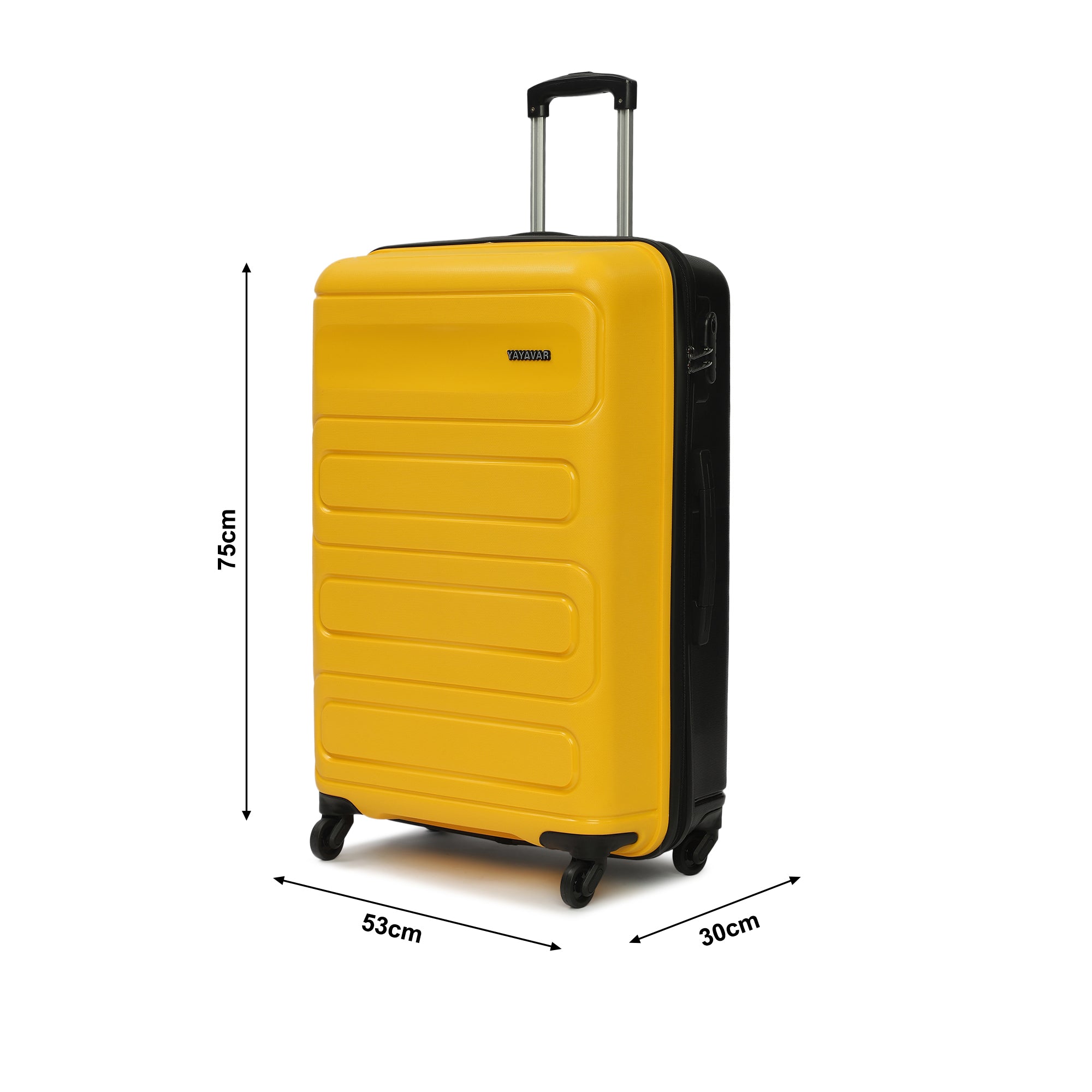 Tokyo Dual Yellow-Black Large Trolley