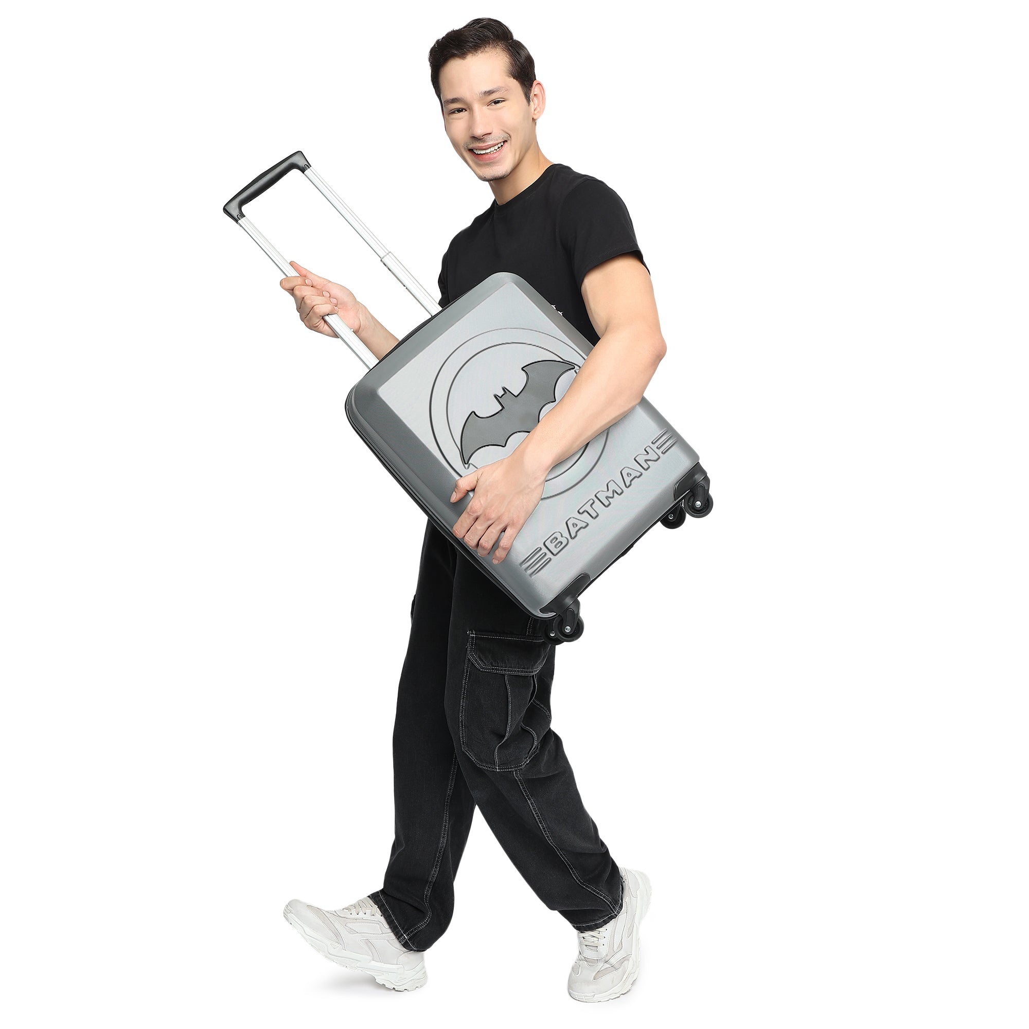 Batman Silver Set of 2 Trolley