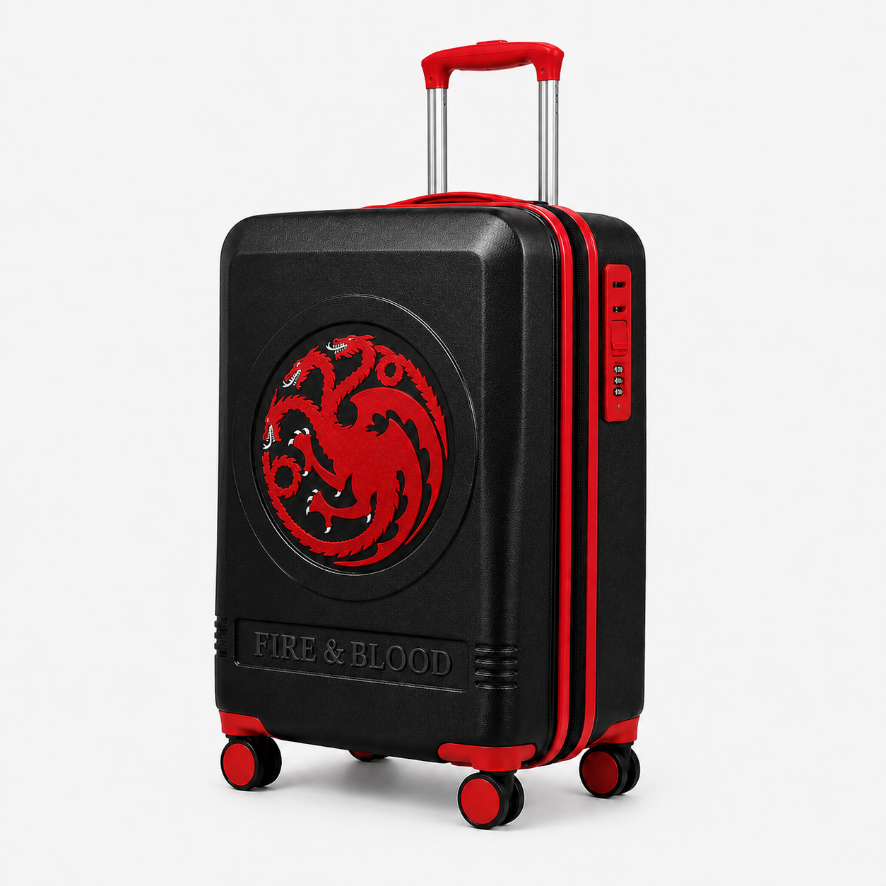 House Of The Dragon Black Set Of 2 Trolley