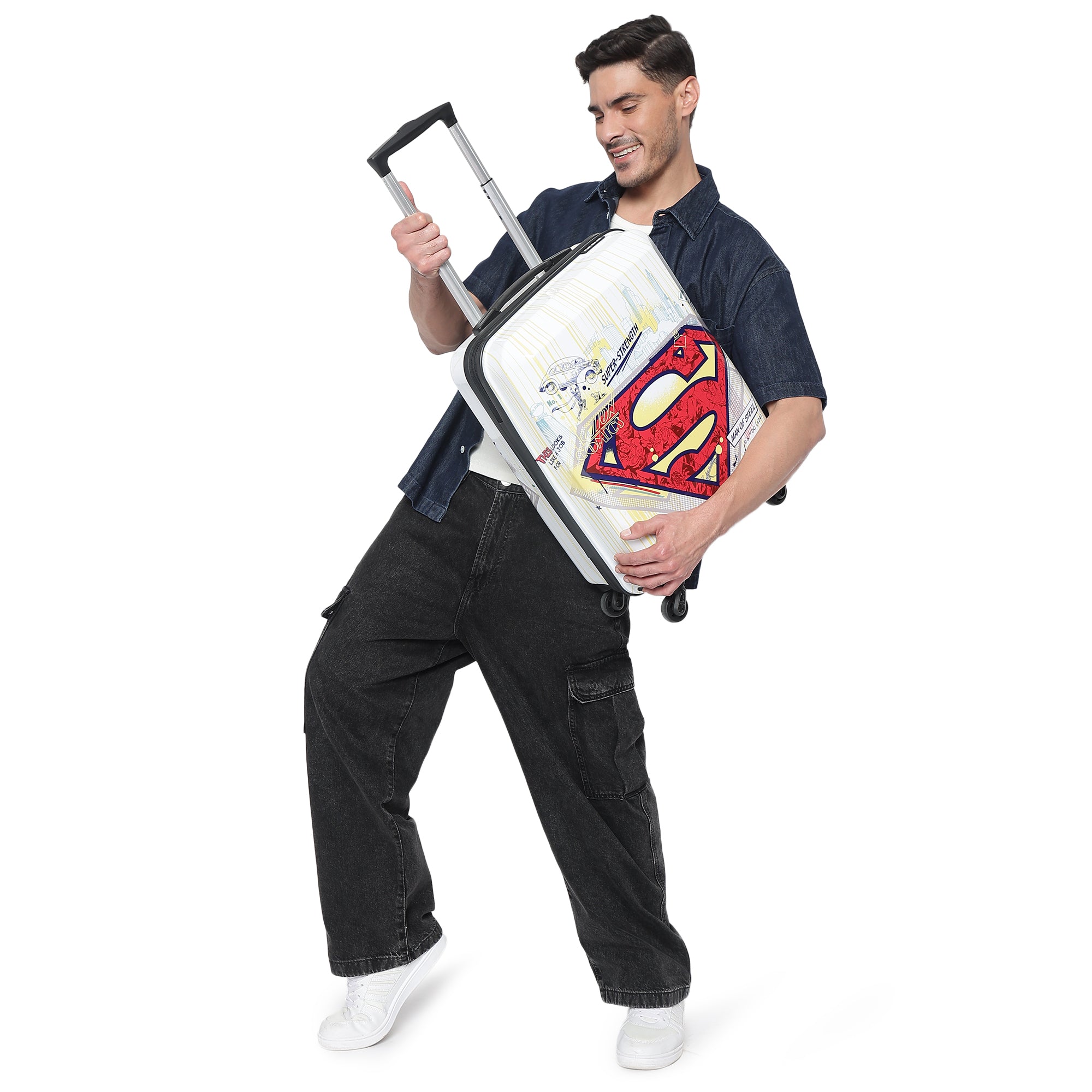 Superman Printed Small Trolley