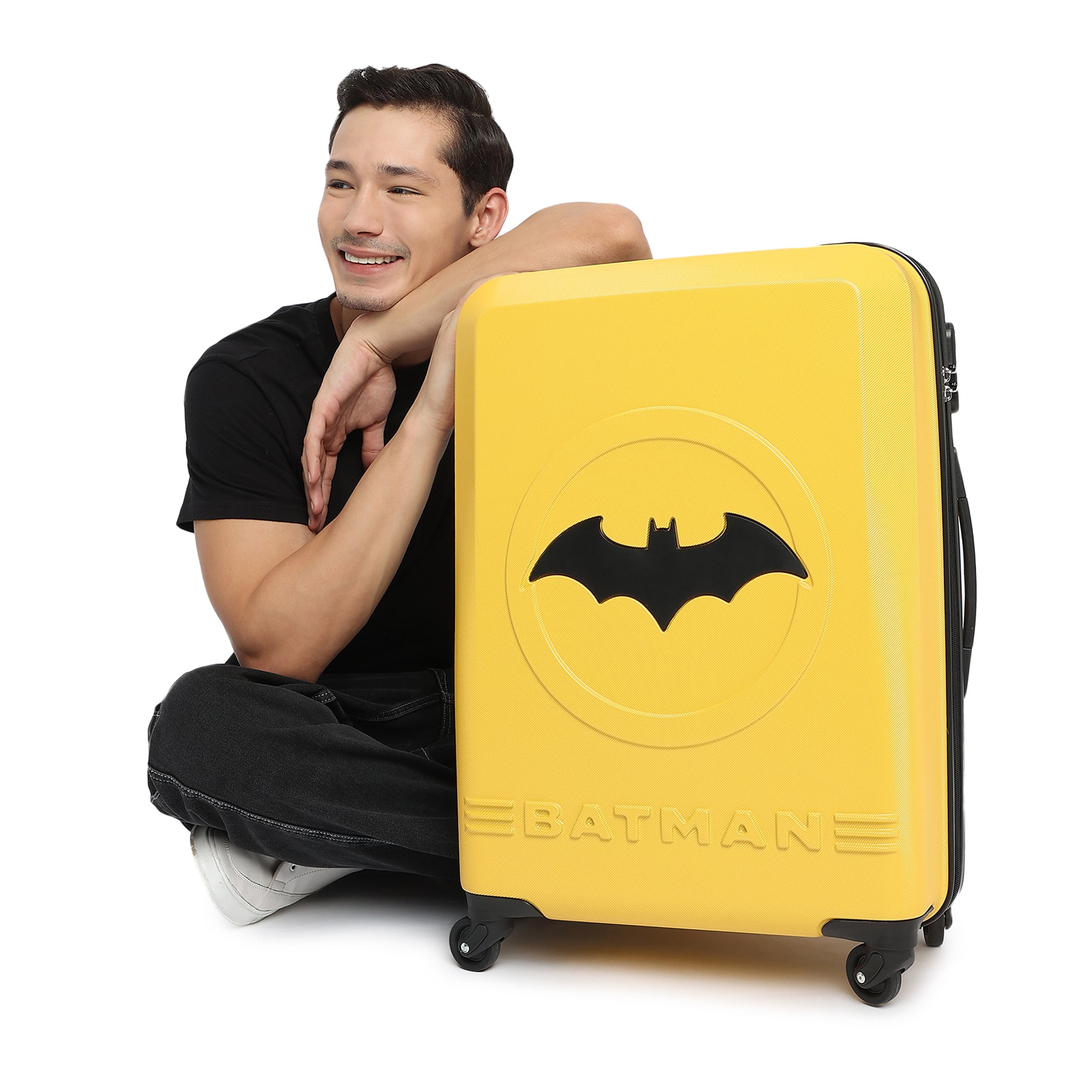 Batman Yellow-Shell Medium Trolley