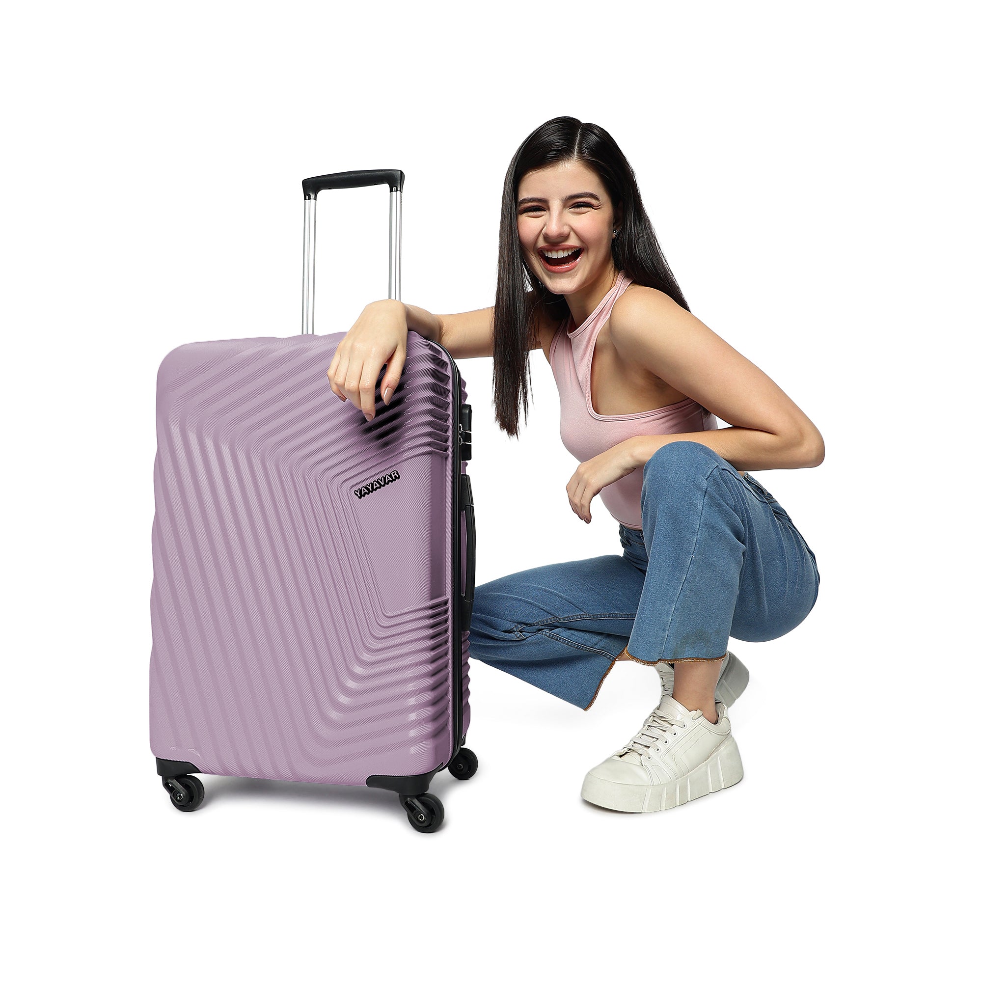 Monaco Violet Medium Trolley