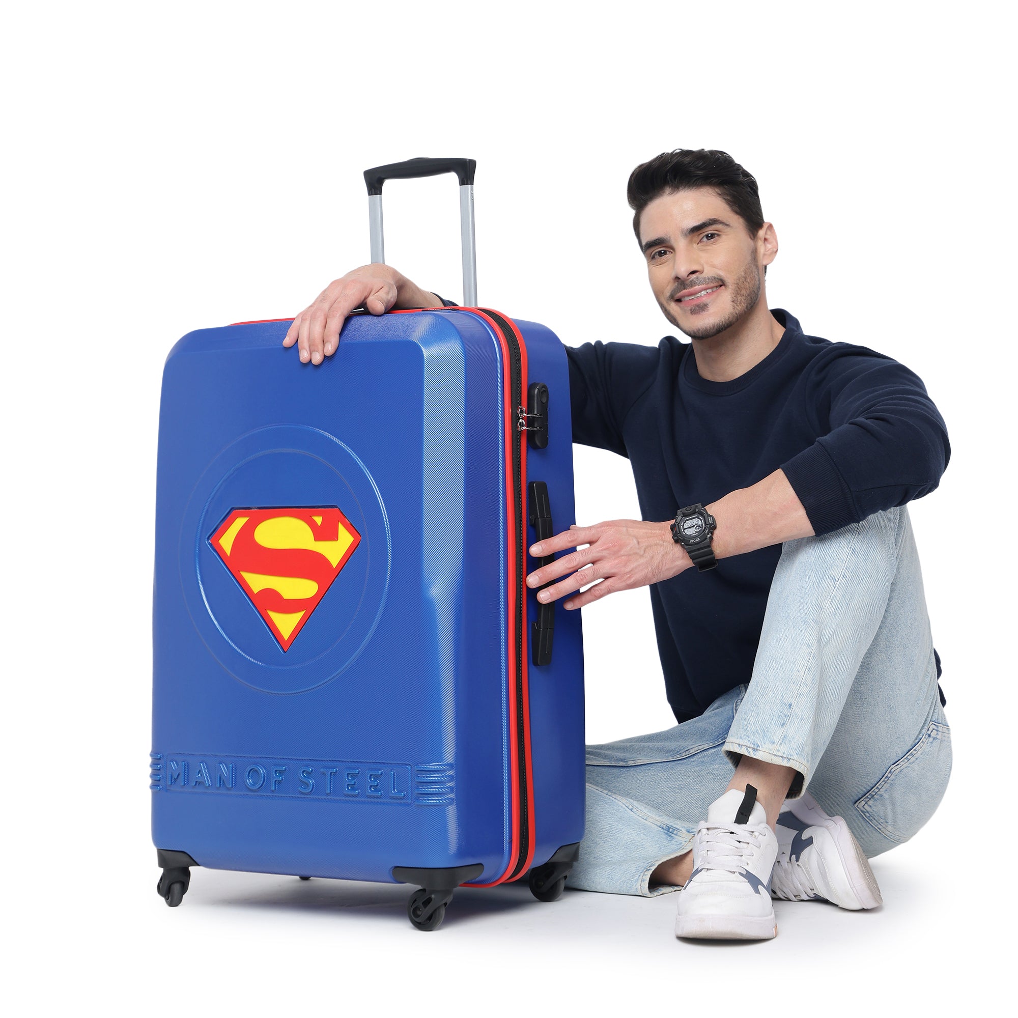 Superman Blue Set Of 3 Trolley