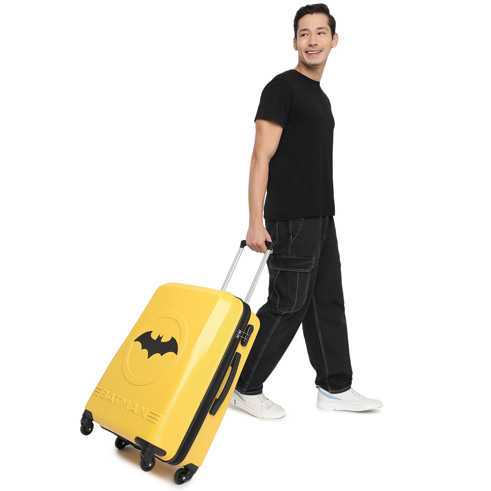 Batman Yellow-Shell Set Of 2 Trolley