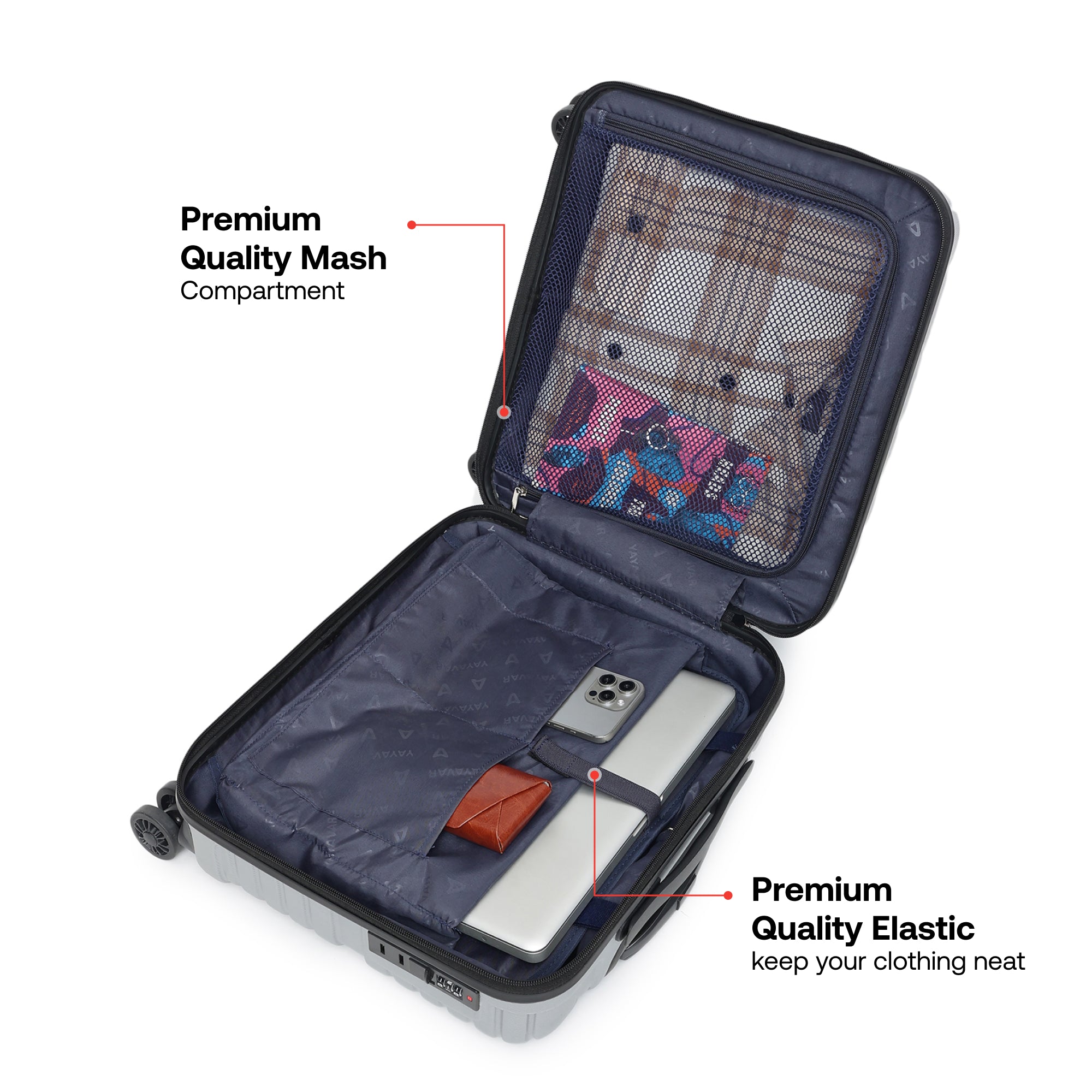 Berlin Laptop Overnighter Silver