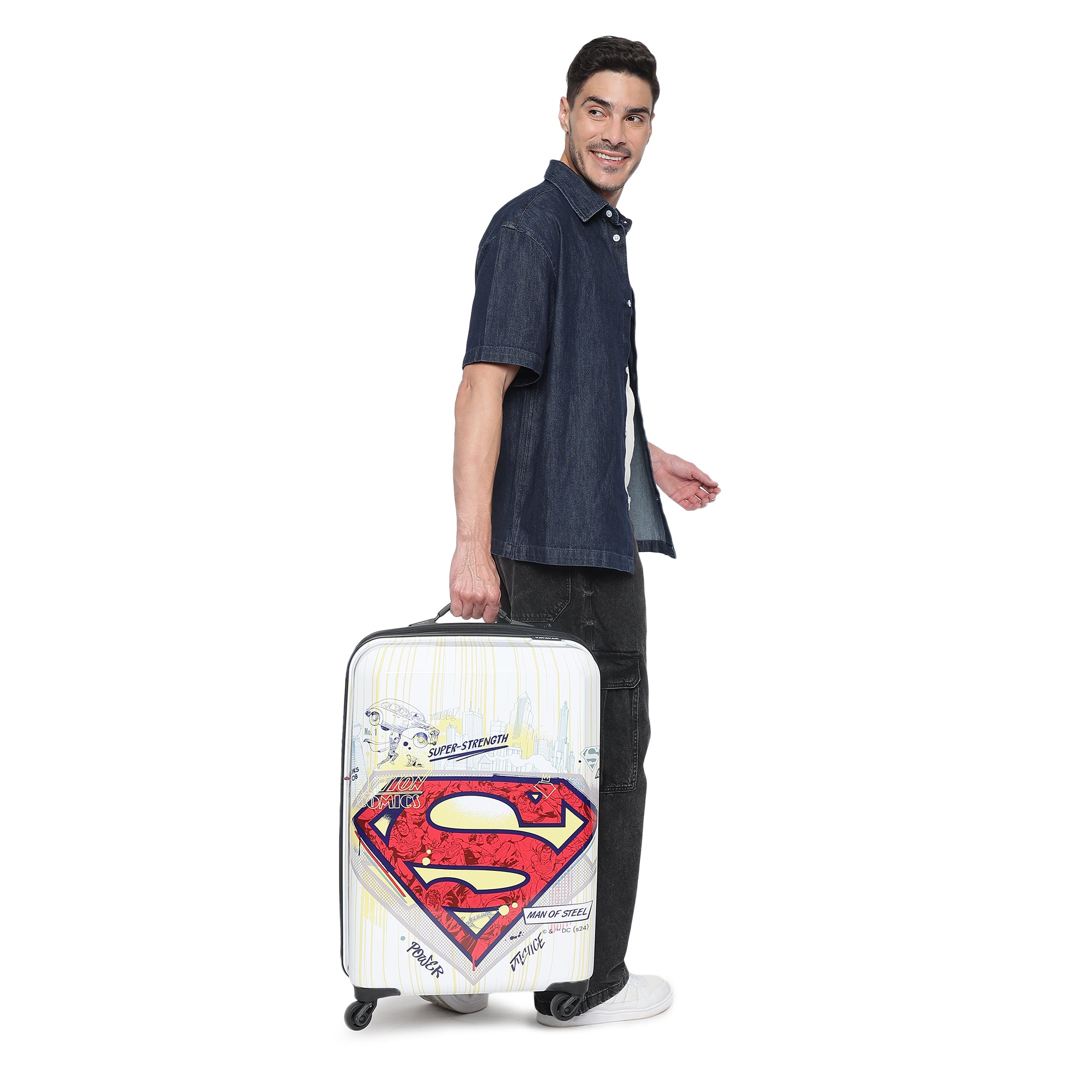 Superman Printed Medium Trolley