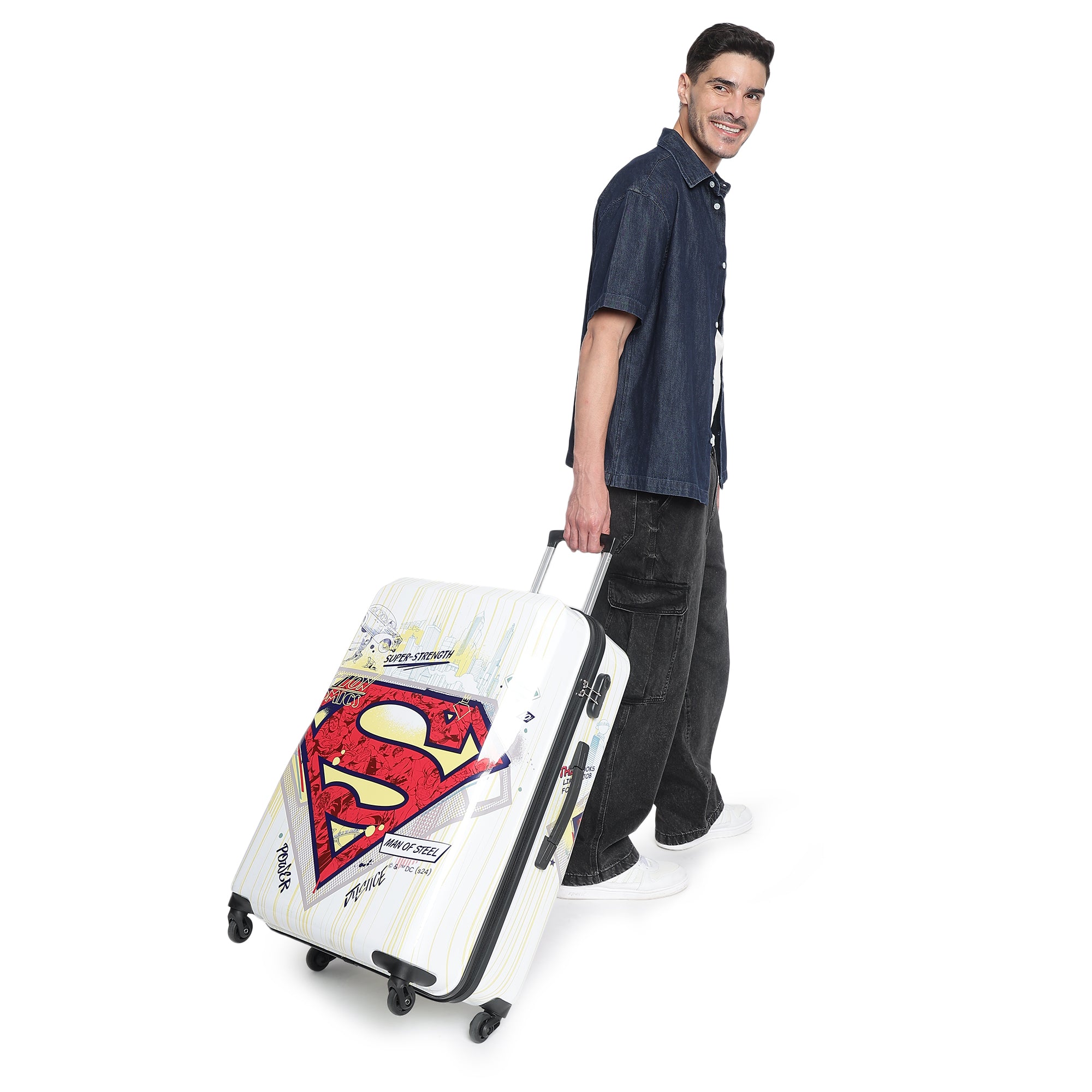 Superman Printed Large Trolley