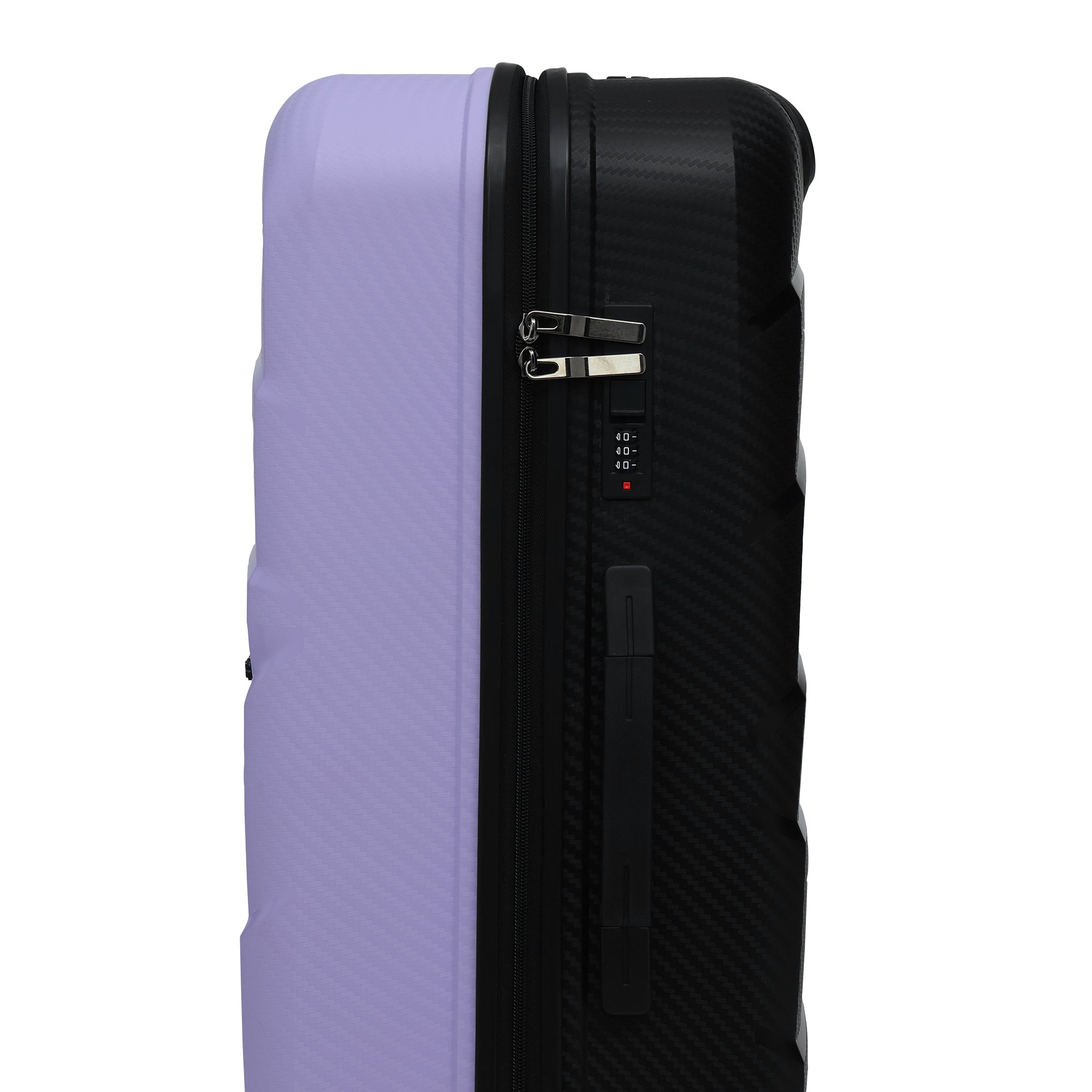 London Dual Violet-Black Large Trolley