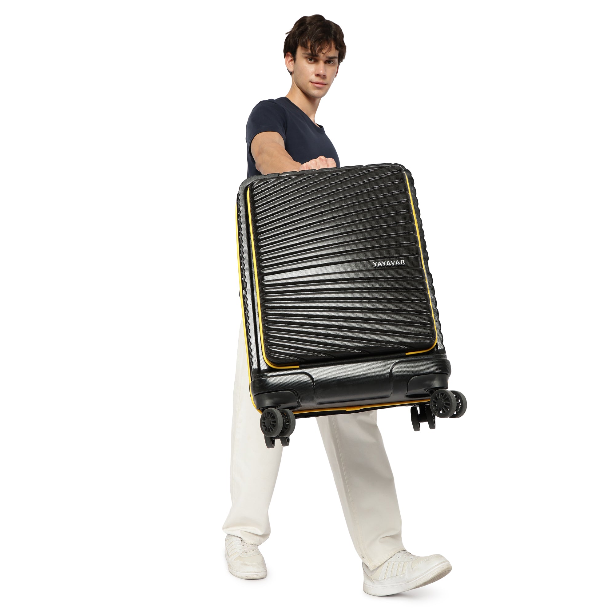Berlinpro Yellow Front Open Trolley