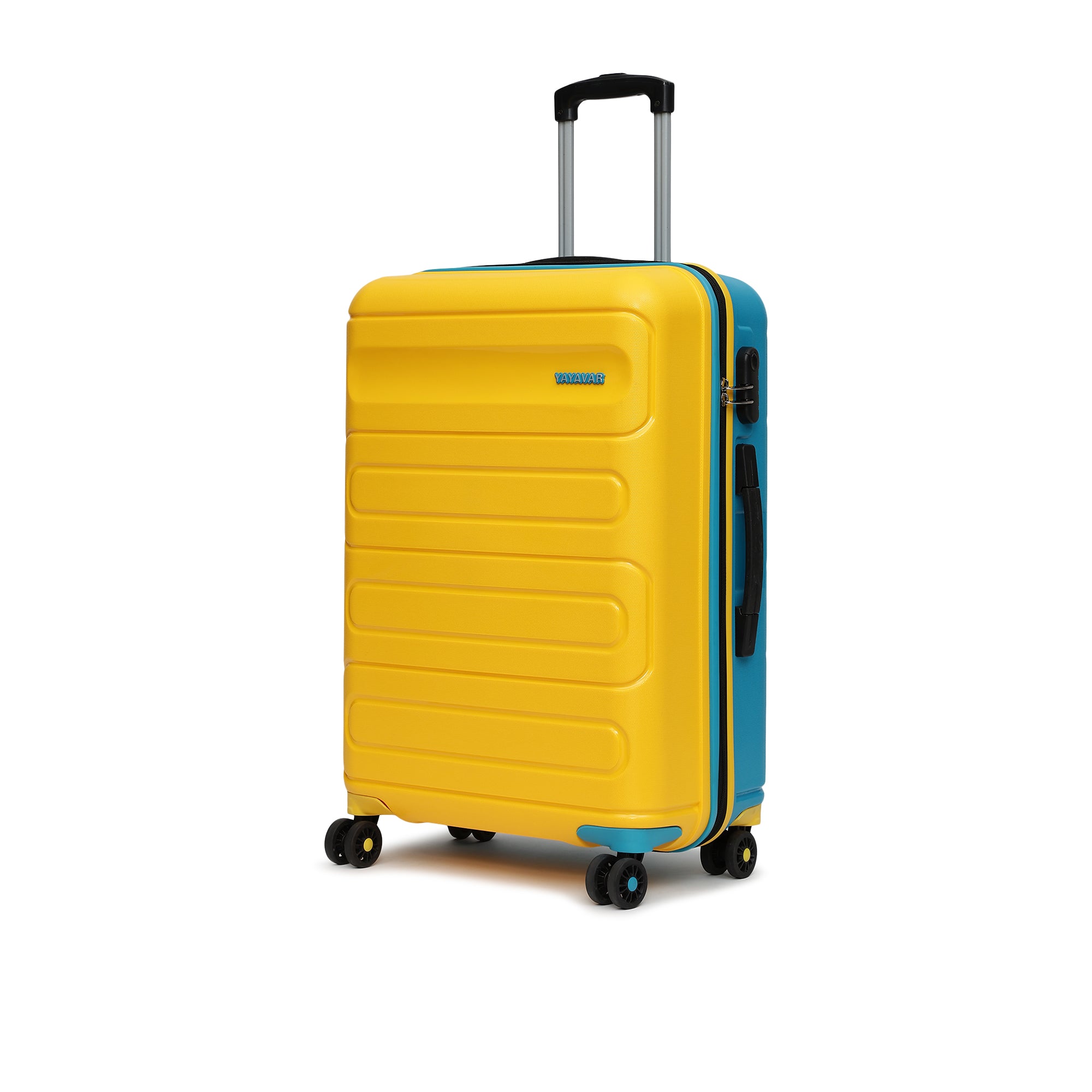 Tokyo Remix Yellow-Teal Set Of 2 Trolley