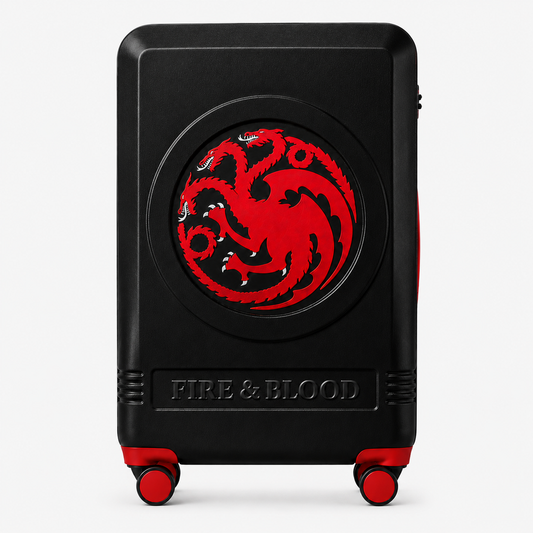 House Of The Dragon Black Large Trolley