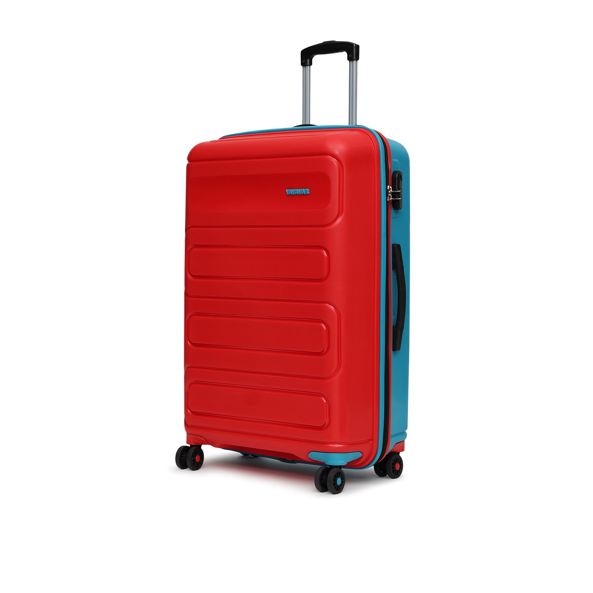 Tokyo Remix Red-Teal Set Of 3 Trolley