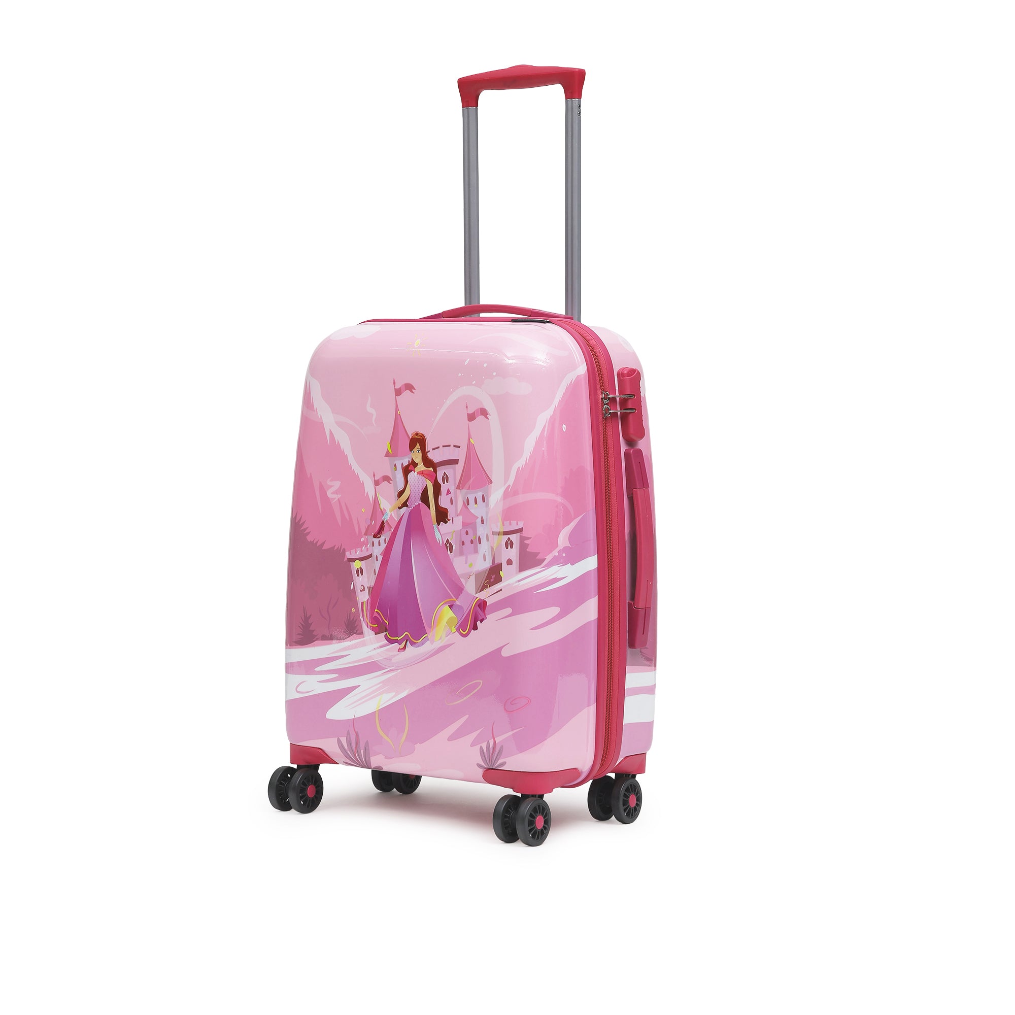 Pink Princess for Kids Set of 2 Trolley