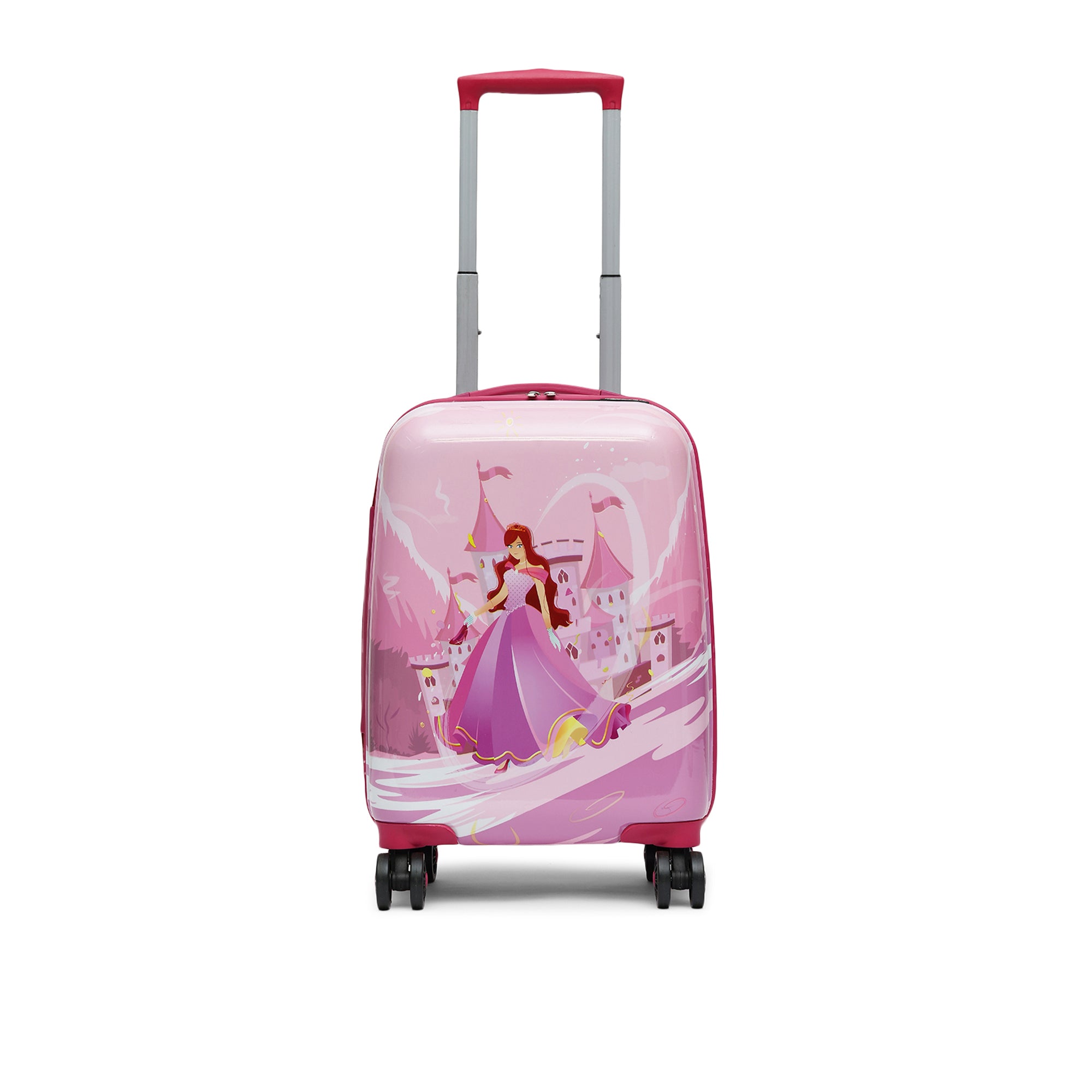 Pink princess for kids small trolley