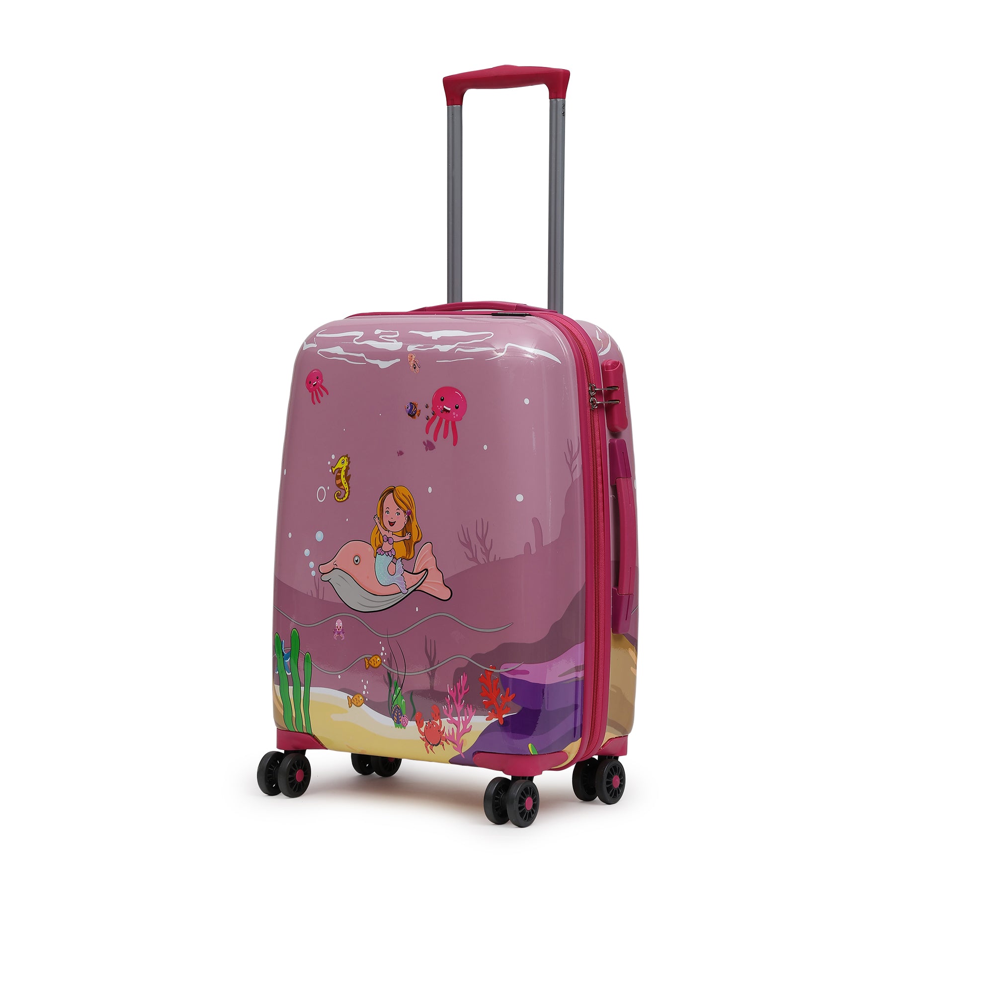 Mermaid princess for kids set of 2 trolley