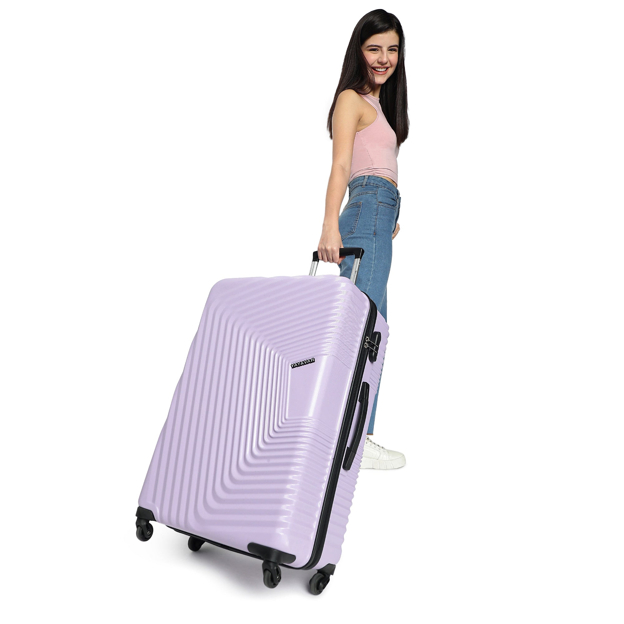 Monaco Violet Set Of 3 Trolley