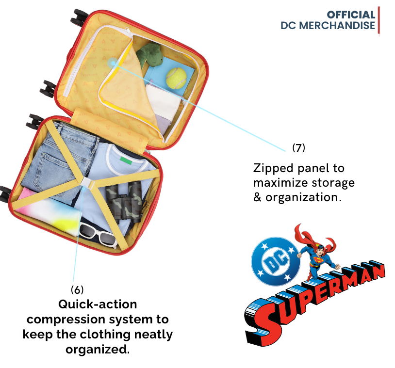 Superman For Kids Small Trolley