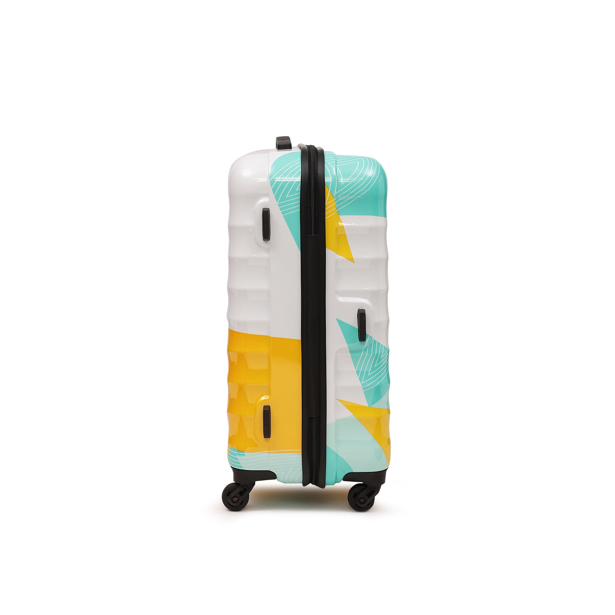 Mexico Printed Teal Set Of 2 Trolley