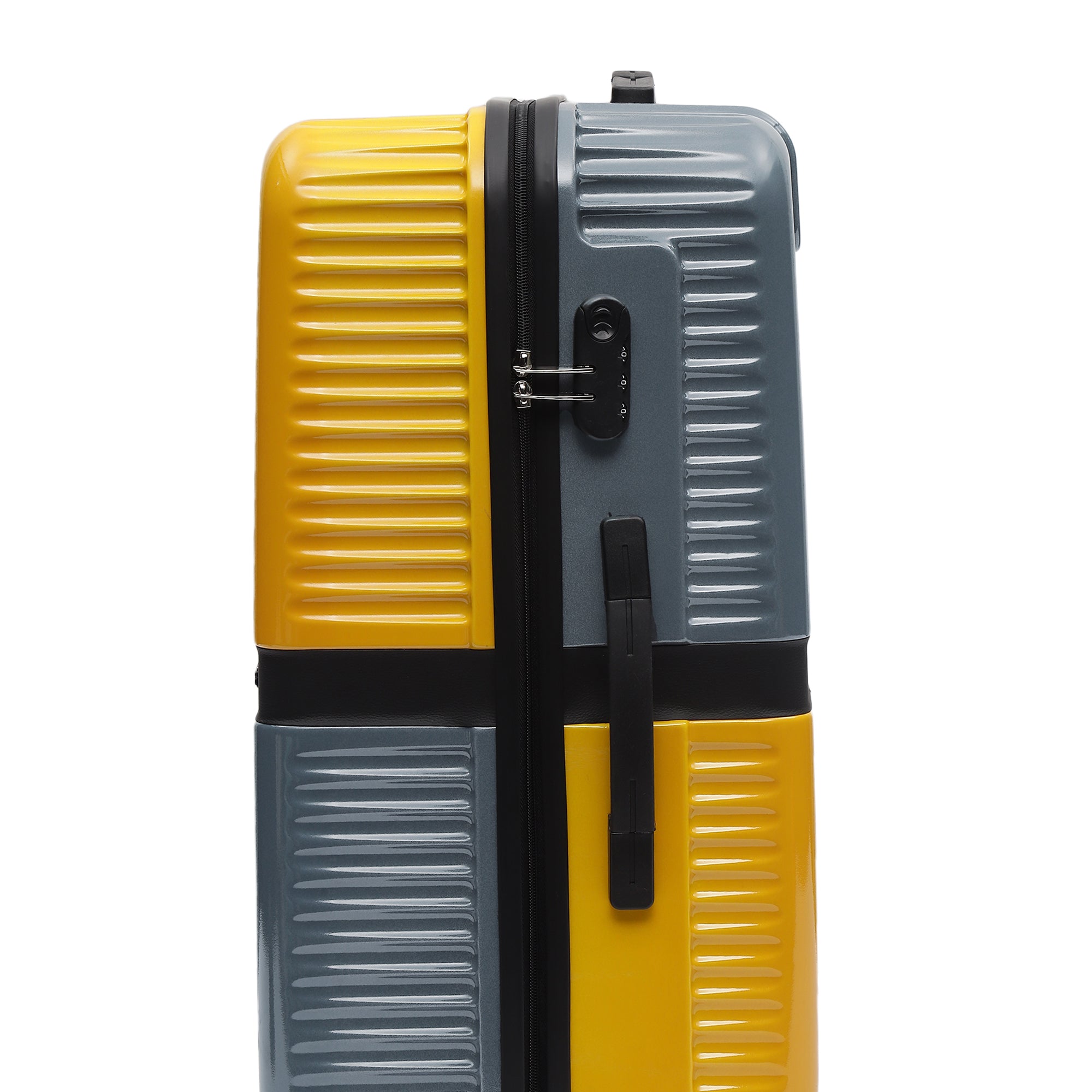 Venice Yellow-Grey Large Trolley