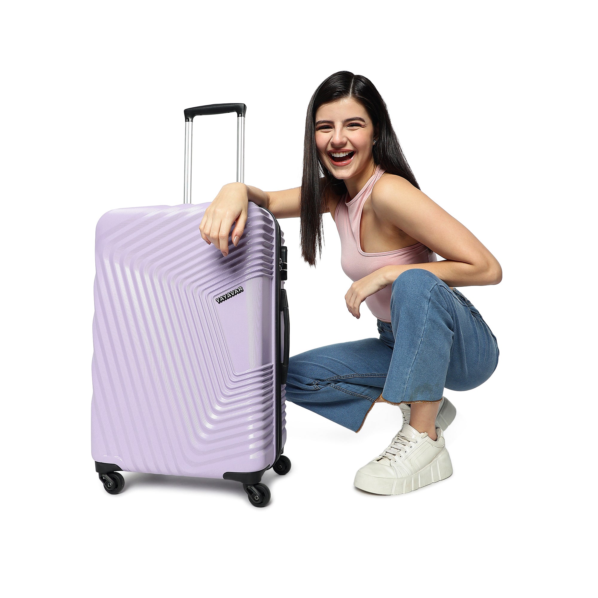 Monaco Violet Set Of 2 Trolley