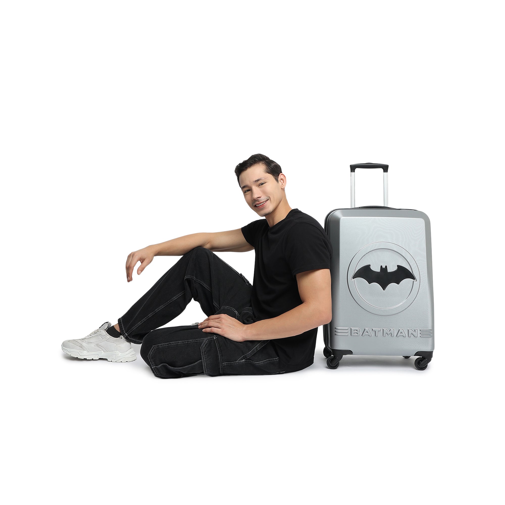Batman Silver Set of 2 Trolley