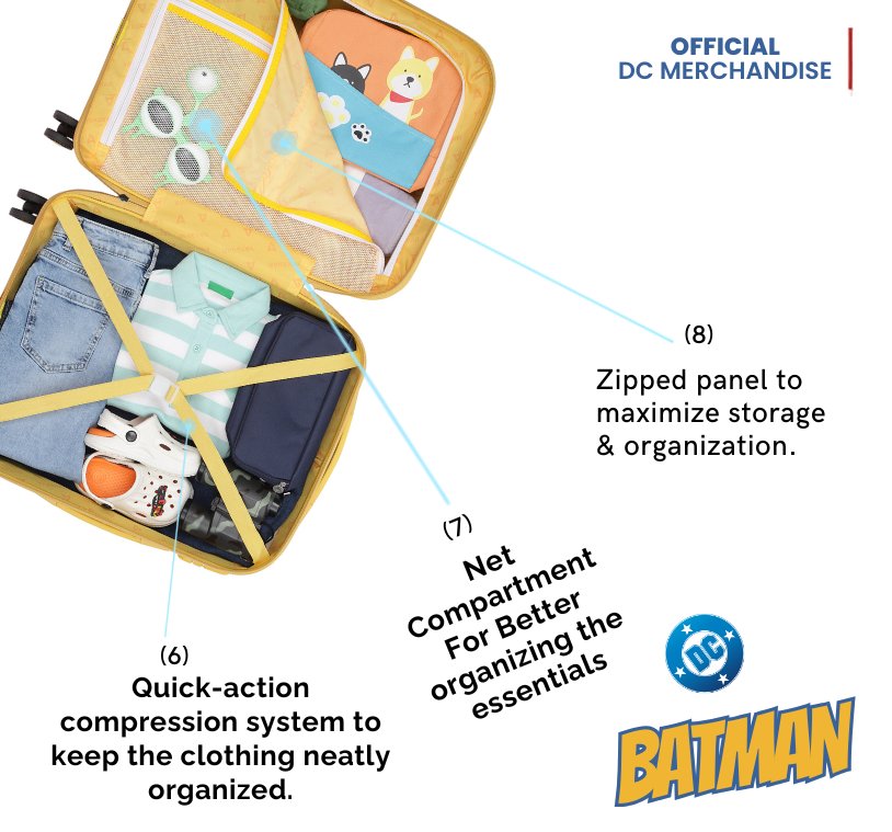 Batman For Kids Medium Trolley