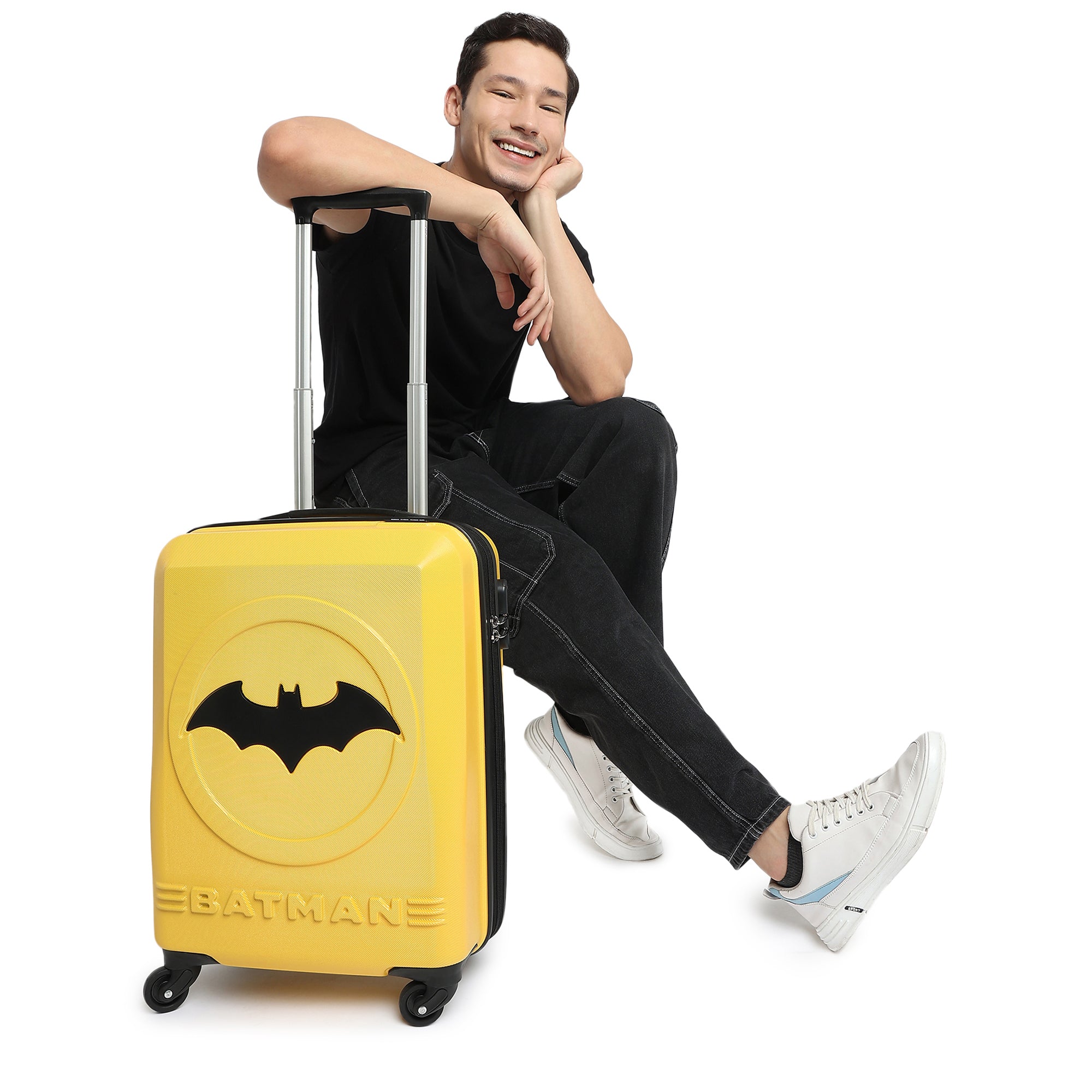 Batman Yellow-Shell Set Of 2 Trolley