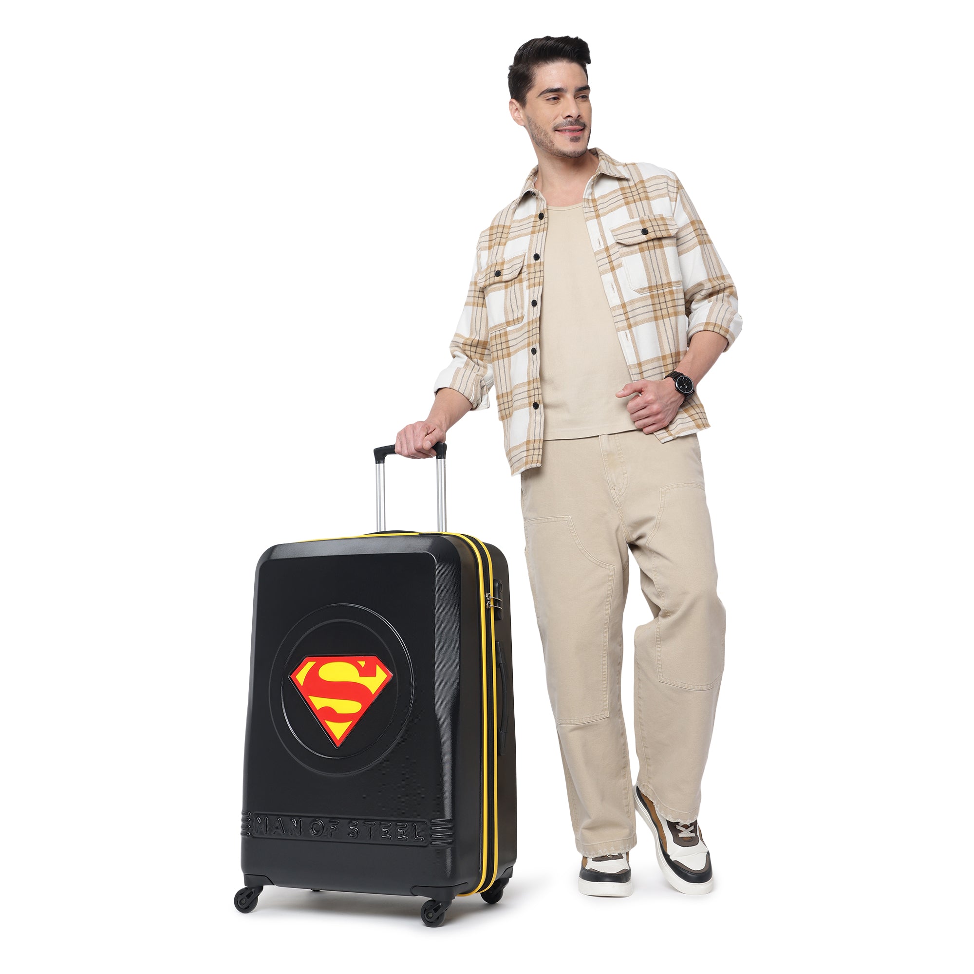 Superman Yellow Set Of 3 Trolley