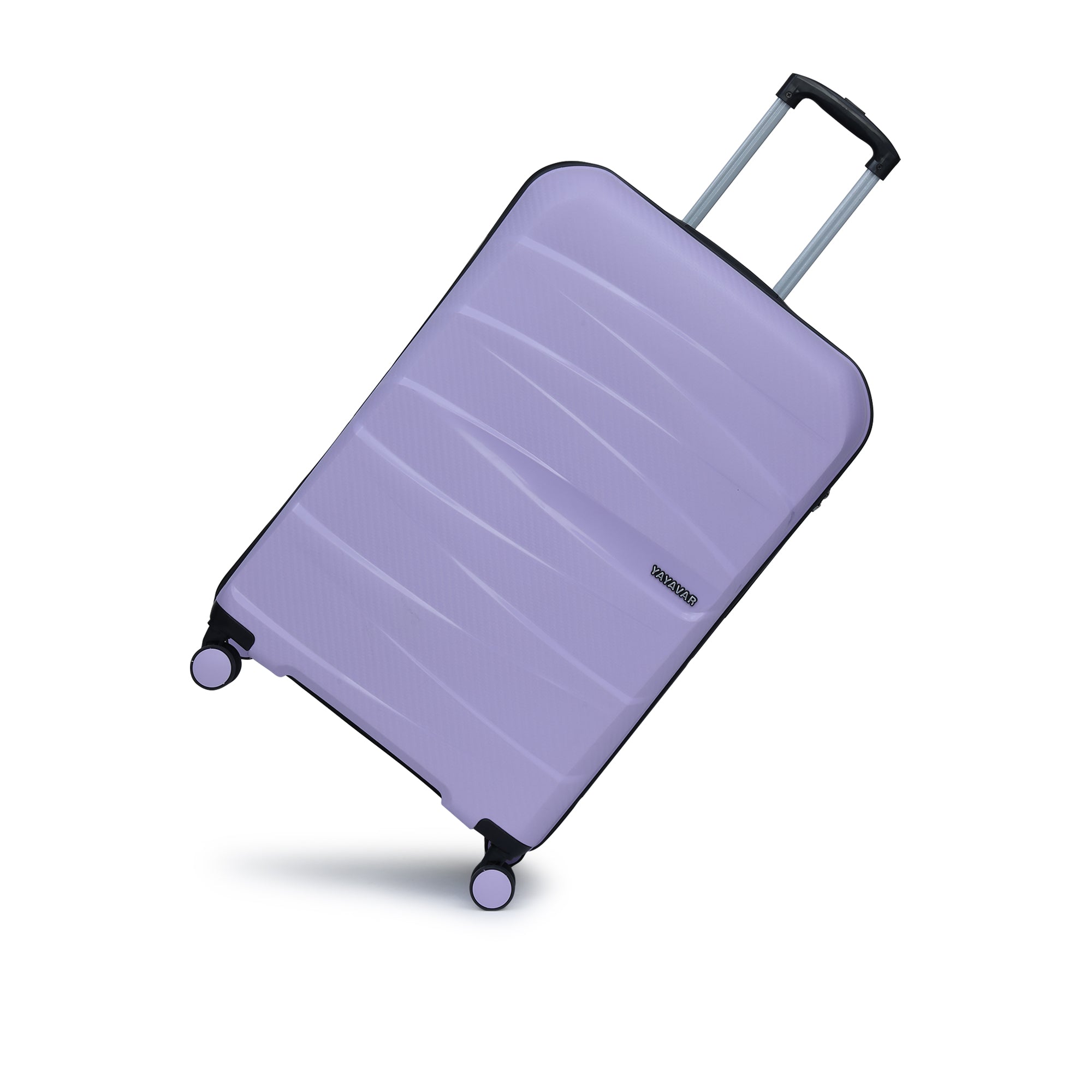 London Dual Violet-Black Large Trolley