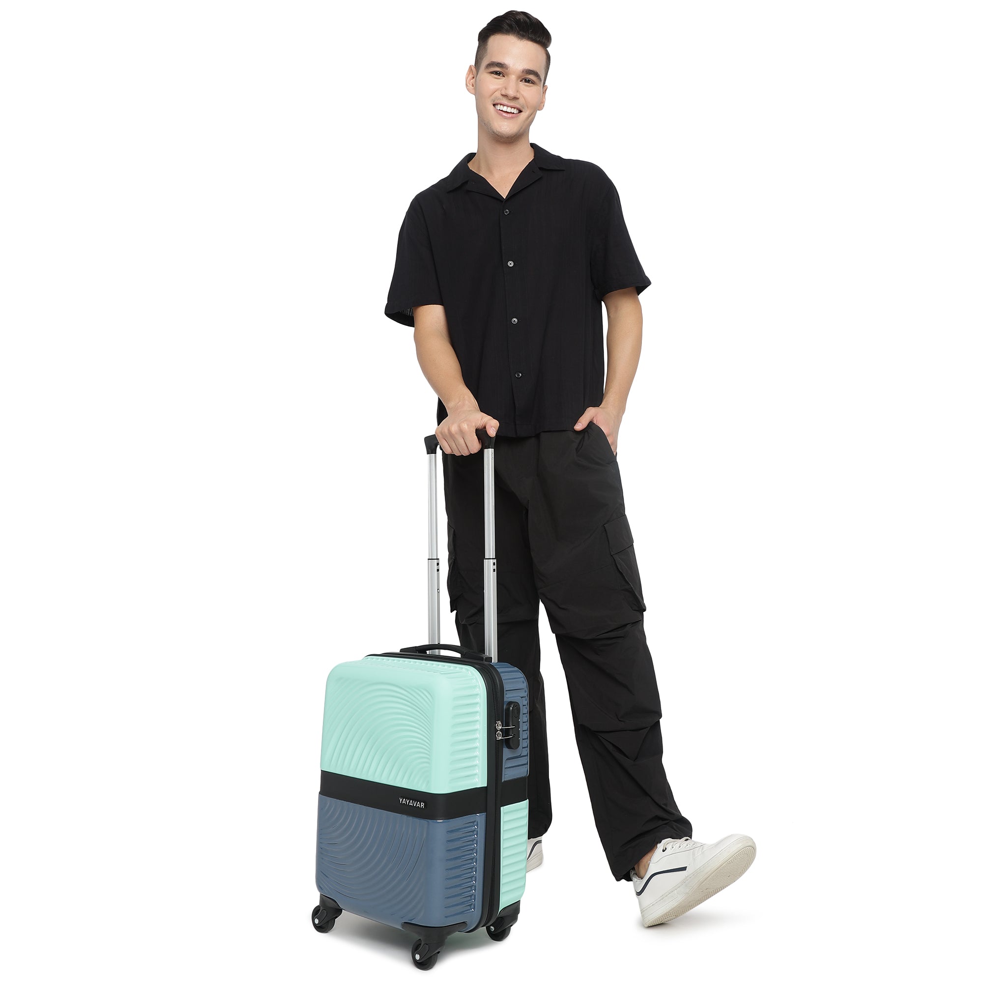 Venice Pista-Blue Set Of 2 Trolley