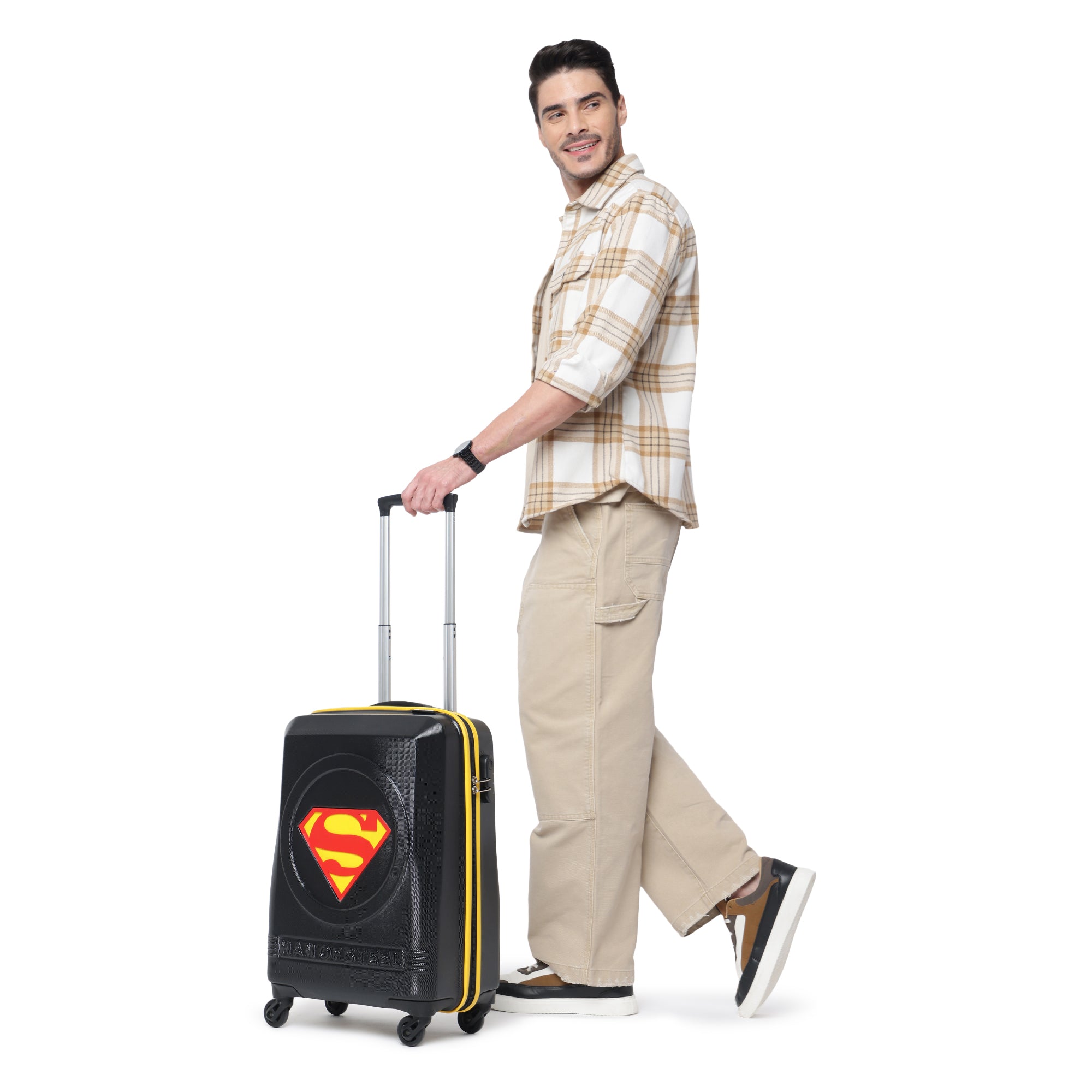 Superman Yellow Set Of 2 Trolley