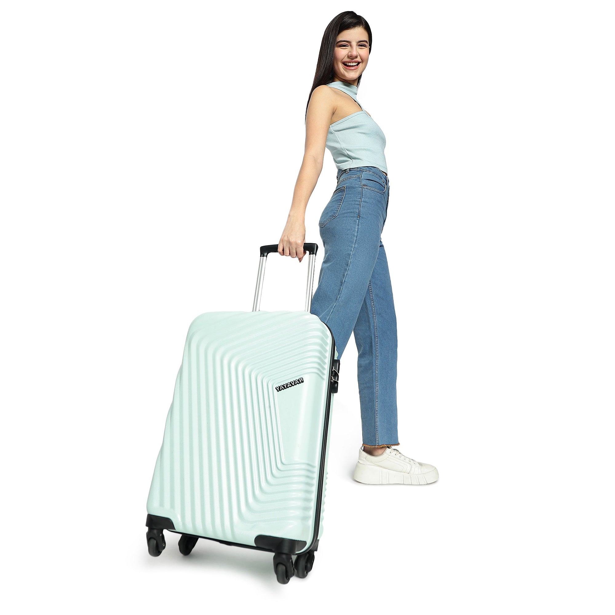 Monaco Sea Green Set Of 2 Trolley
