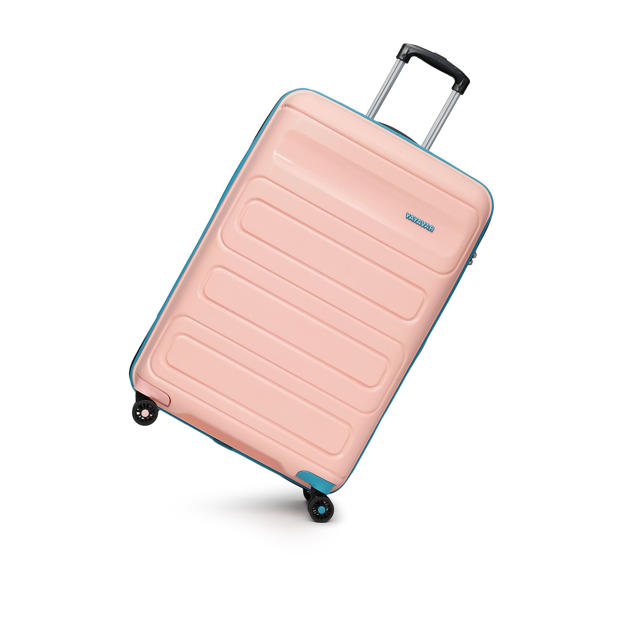 Tokyo Remix Pink-Teal Large Trolley