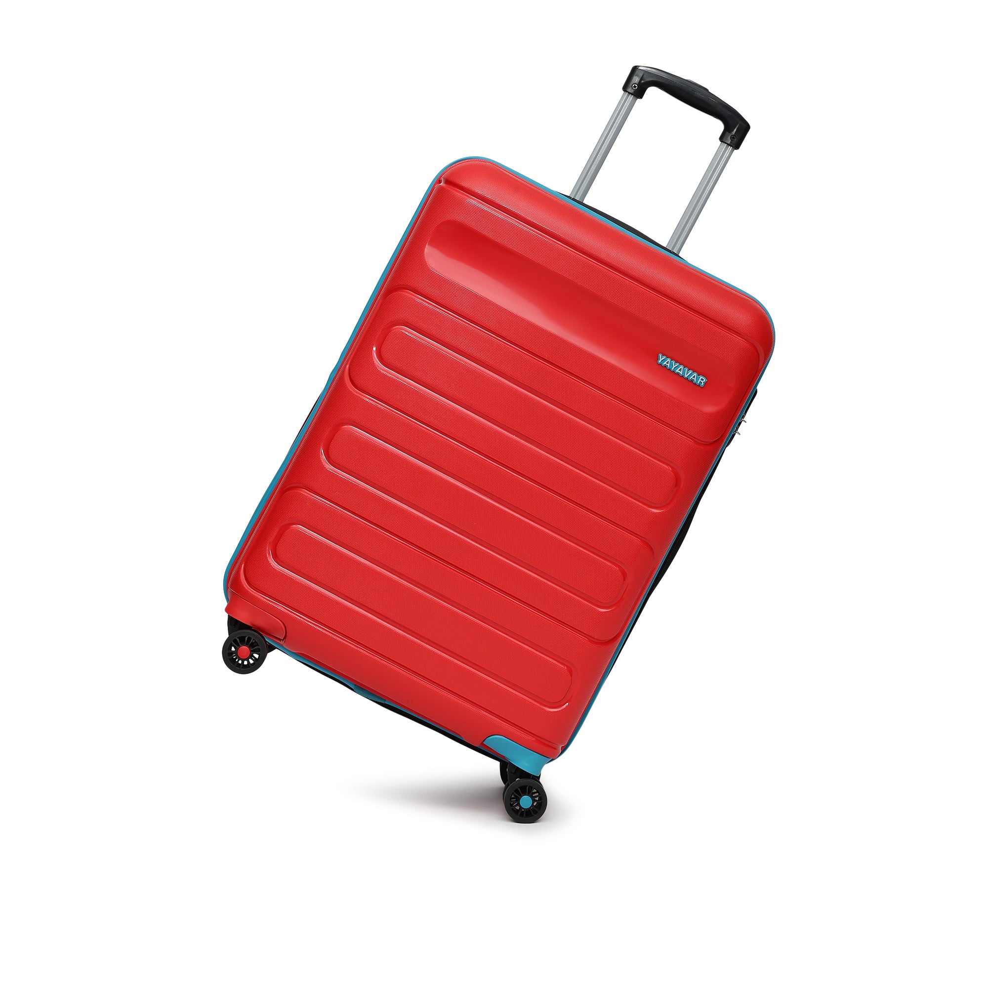 Tokyo Remix Red-Teal Large Trolley