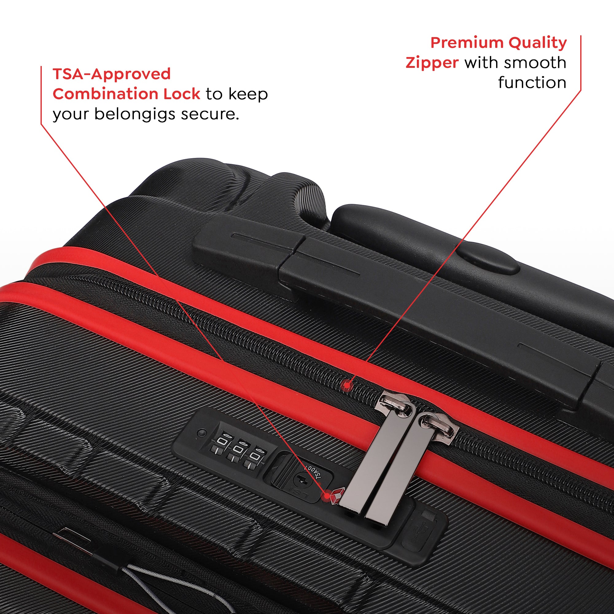 Berlinpro Red Front Open Trolley