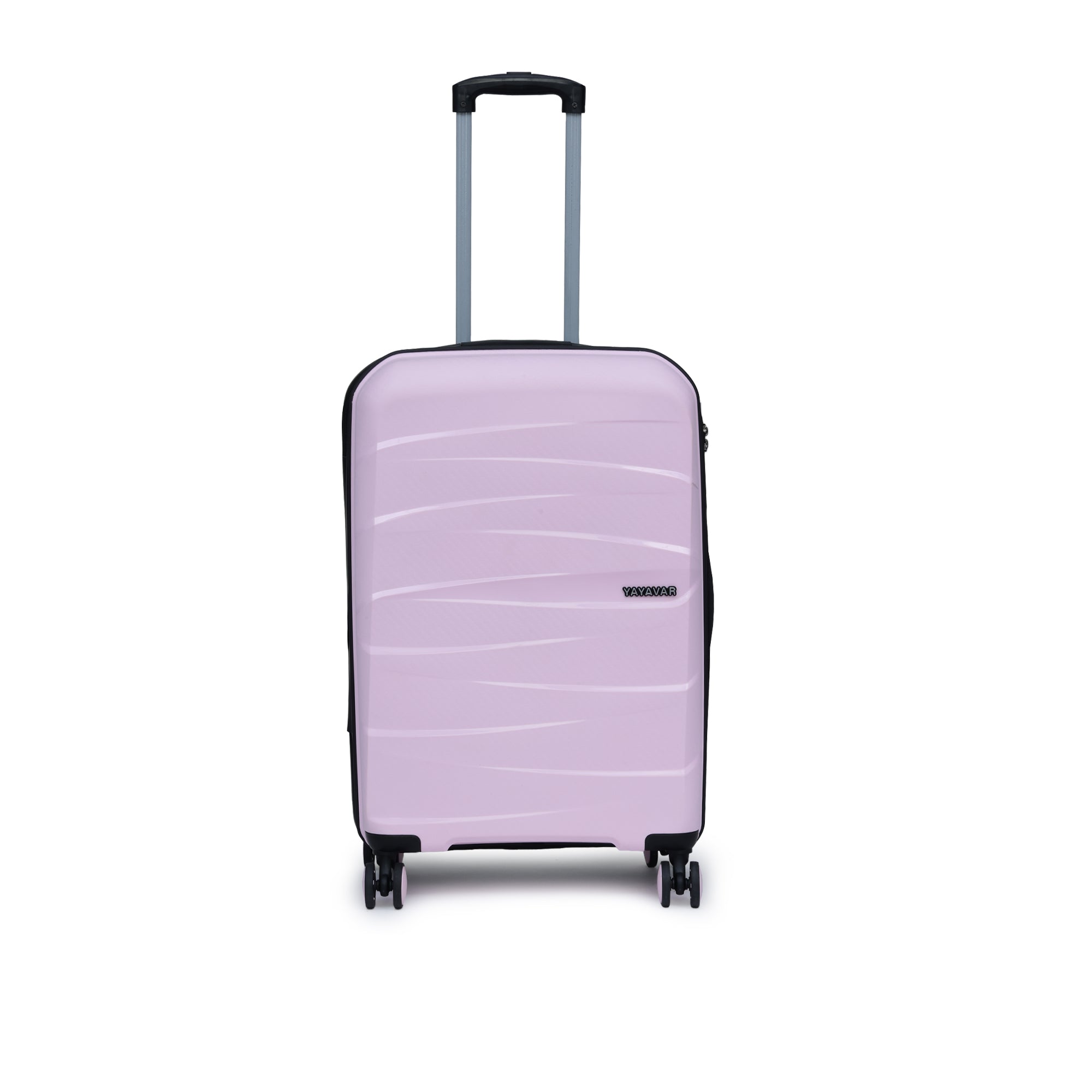 London Dual Pink-Black Medium Trolley