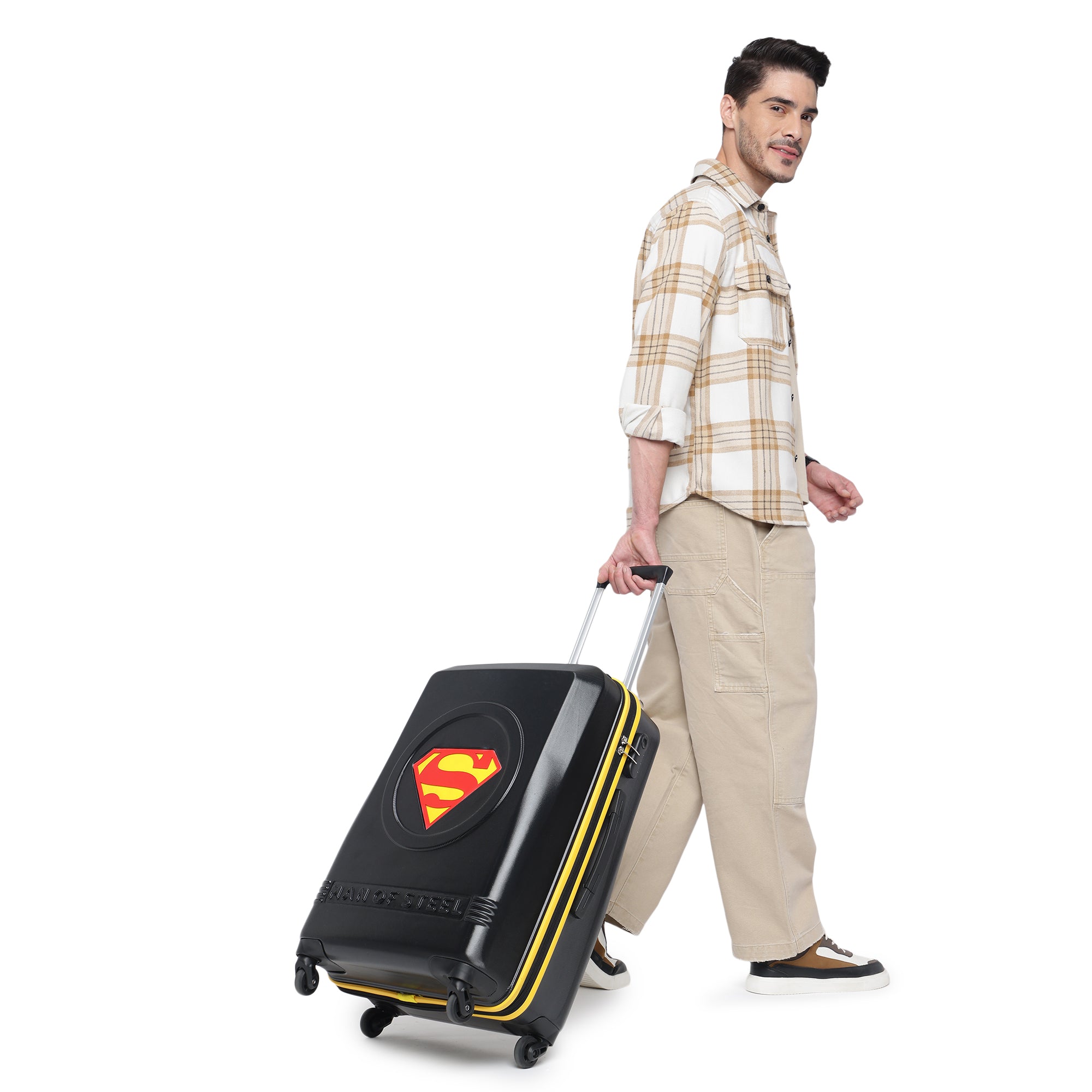 Superman Yellow Set Of 3 Trolley