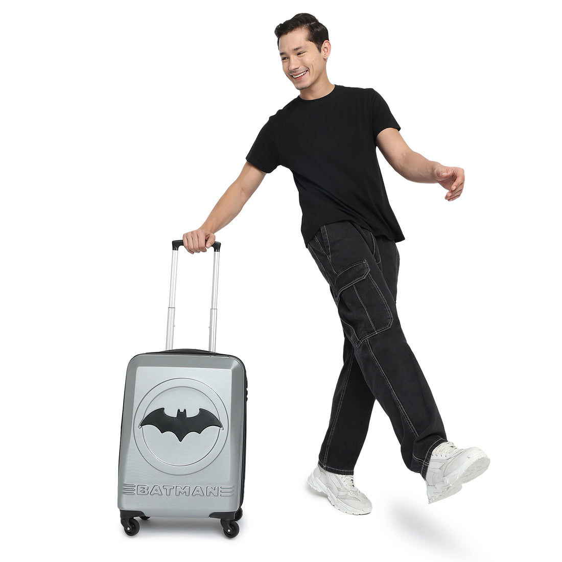 Batman Silver Set of 2 Trolley