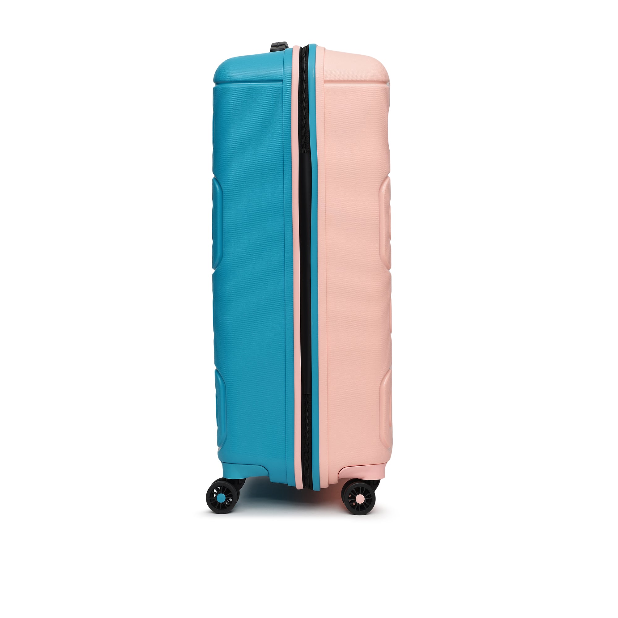 Tokyo Remix Pink-Teal Set Of 3 Trolley
