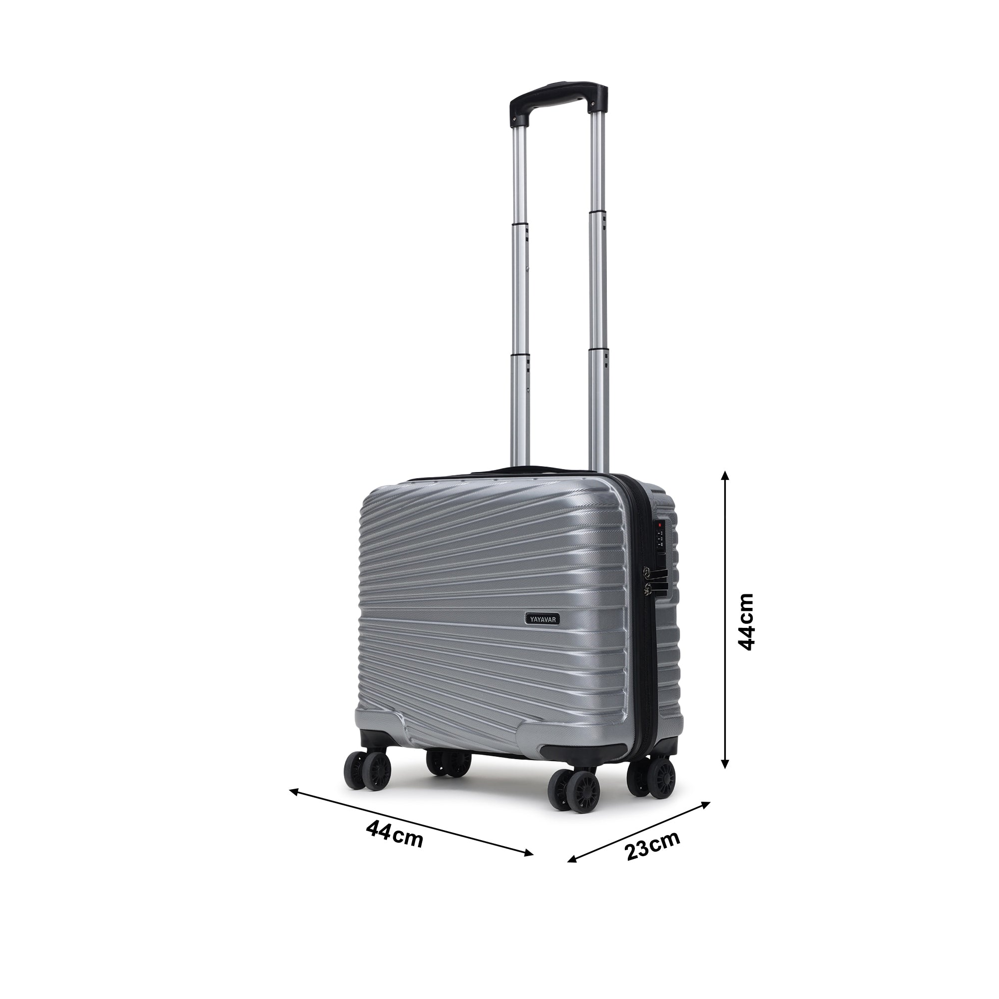 Berlin Laptop Overnighter Silver