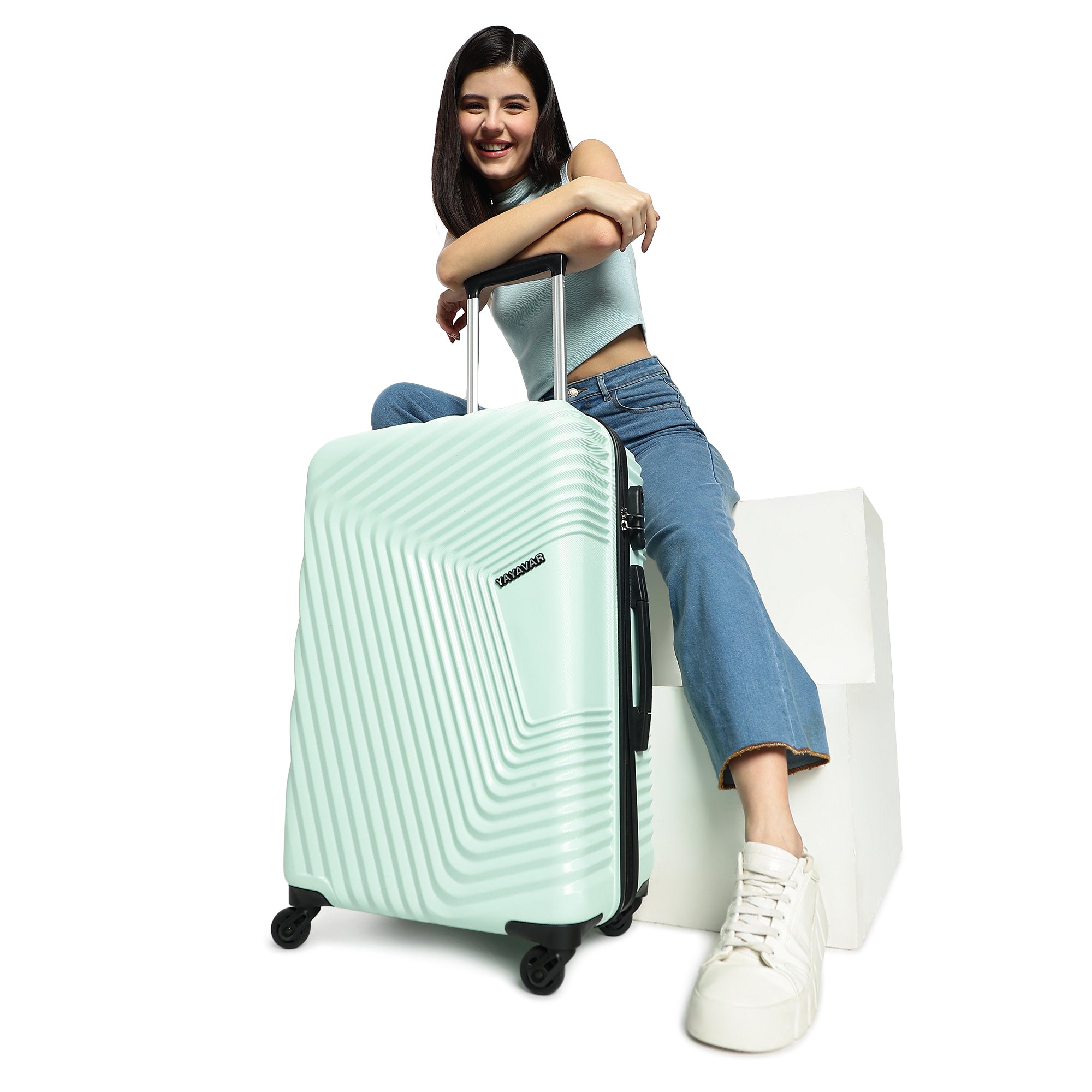 Monaco Sea Green Set Of 2 Trolley