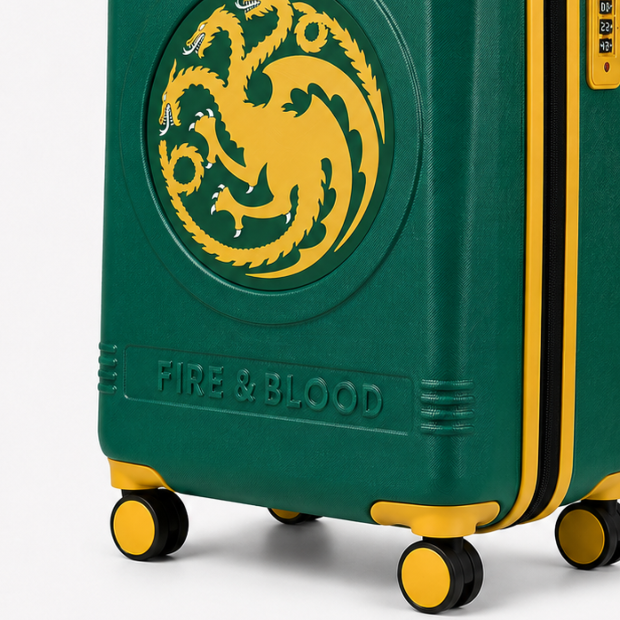 House Of The Dragon Green Large Trolley