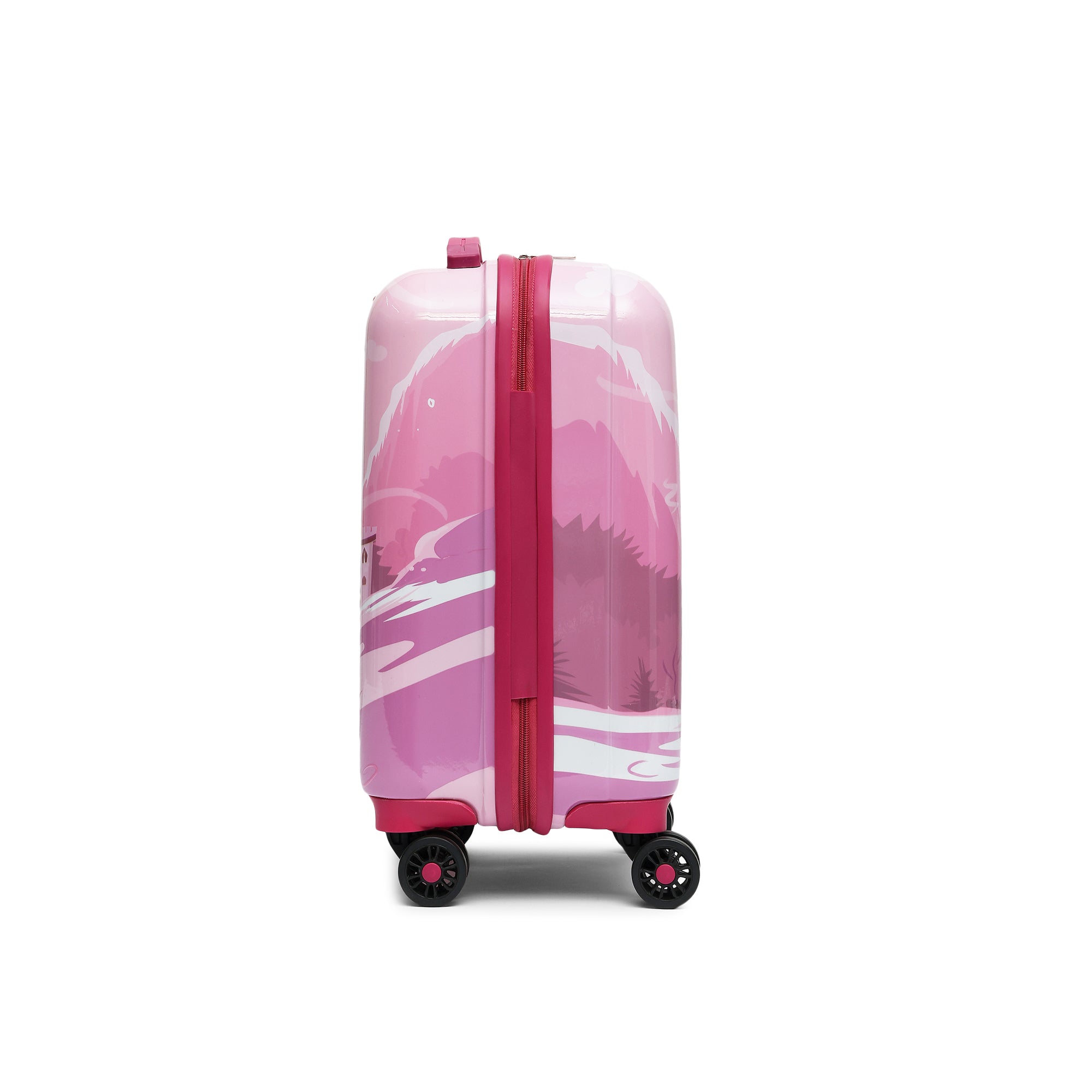 Pink princess for kids small trolley