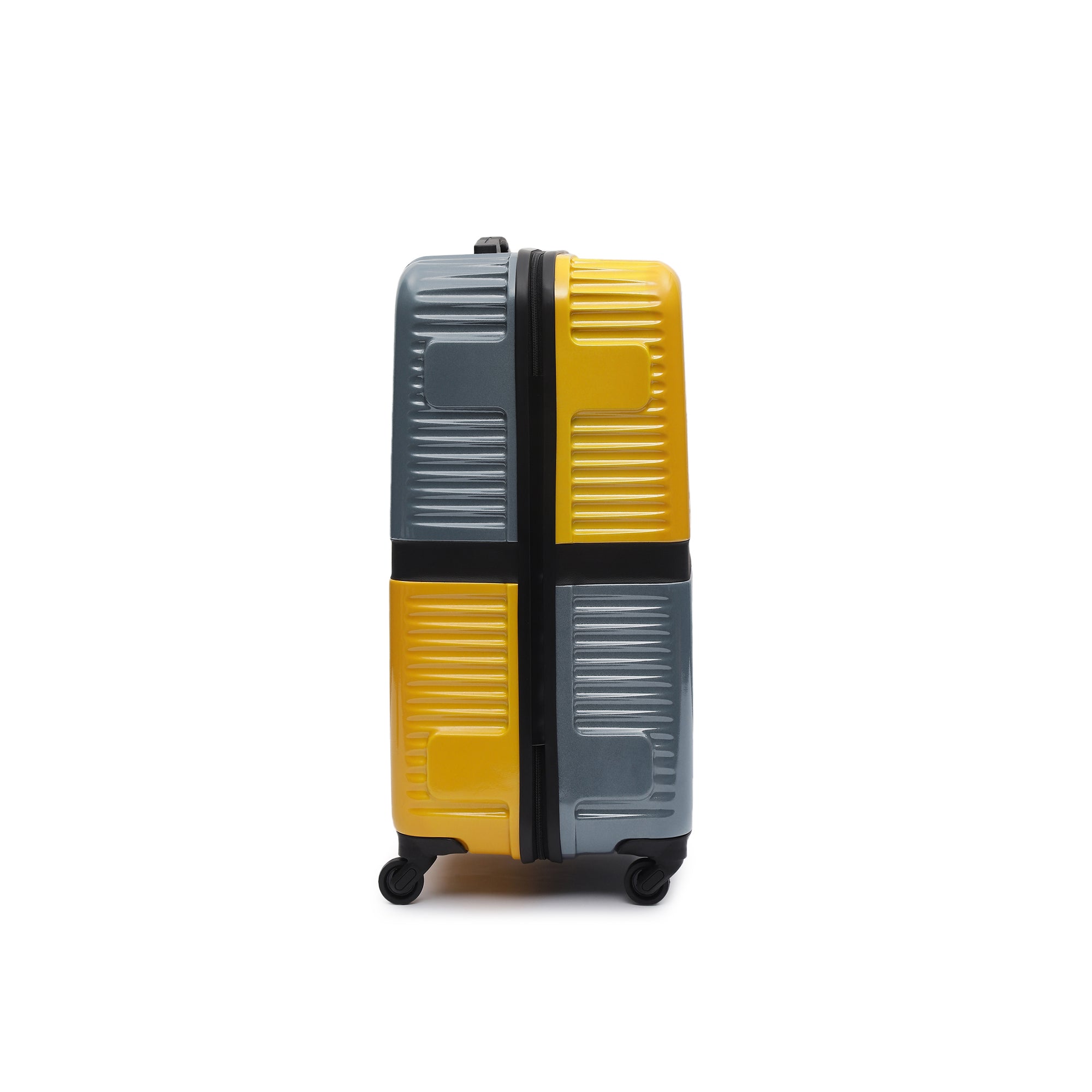 Venice Yellow-Grey Large Trolley