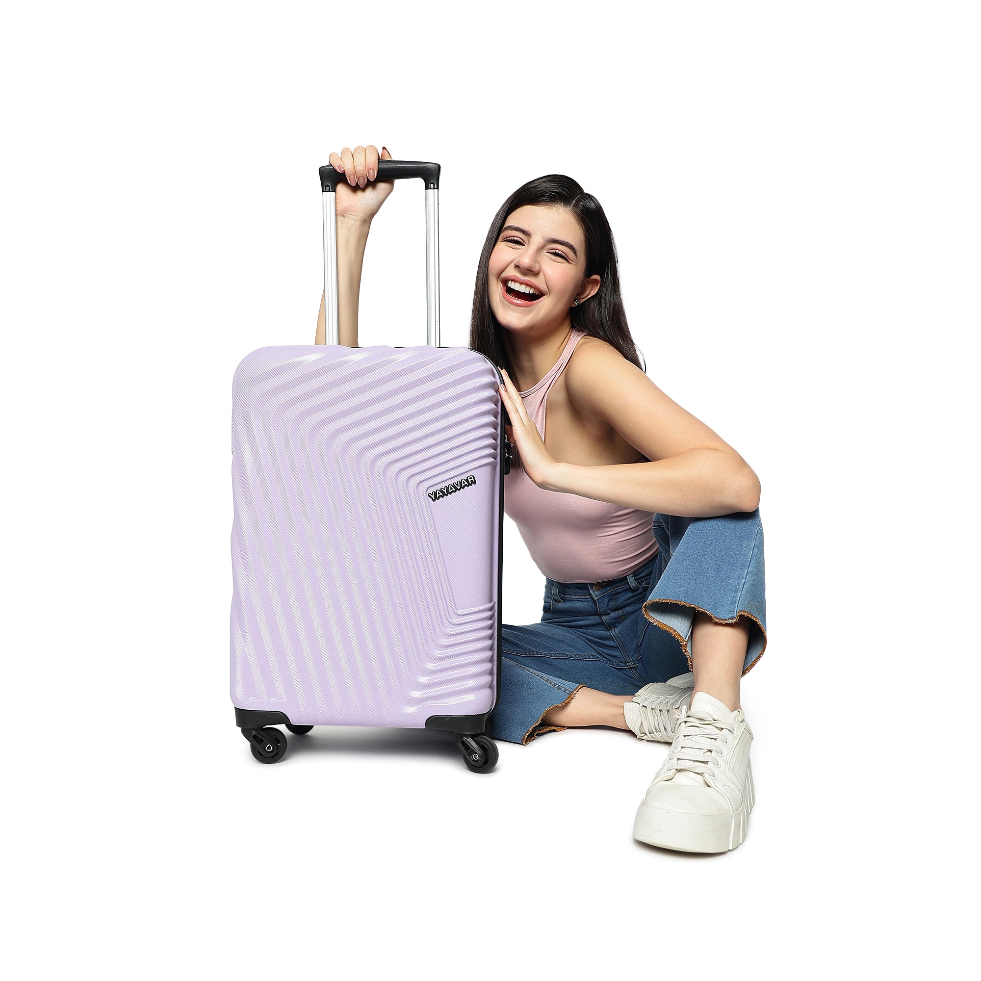 Monaco Violet Set Of 3 Trolley