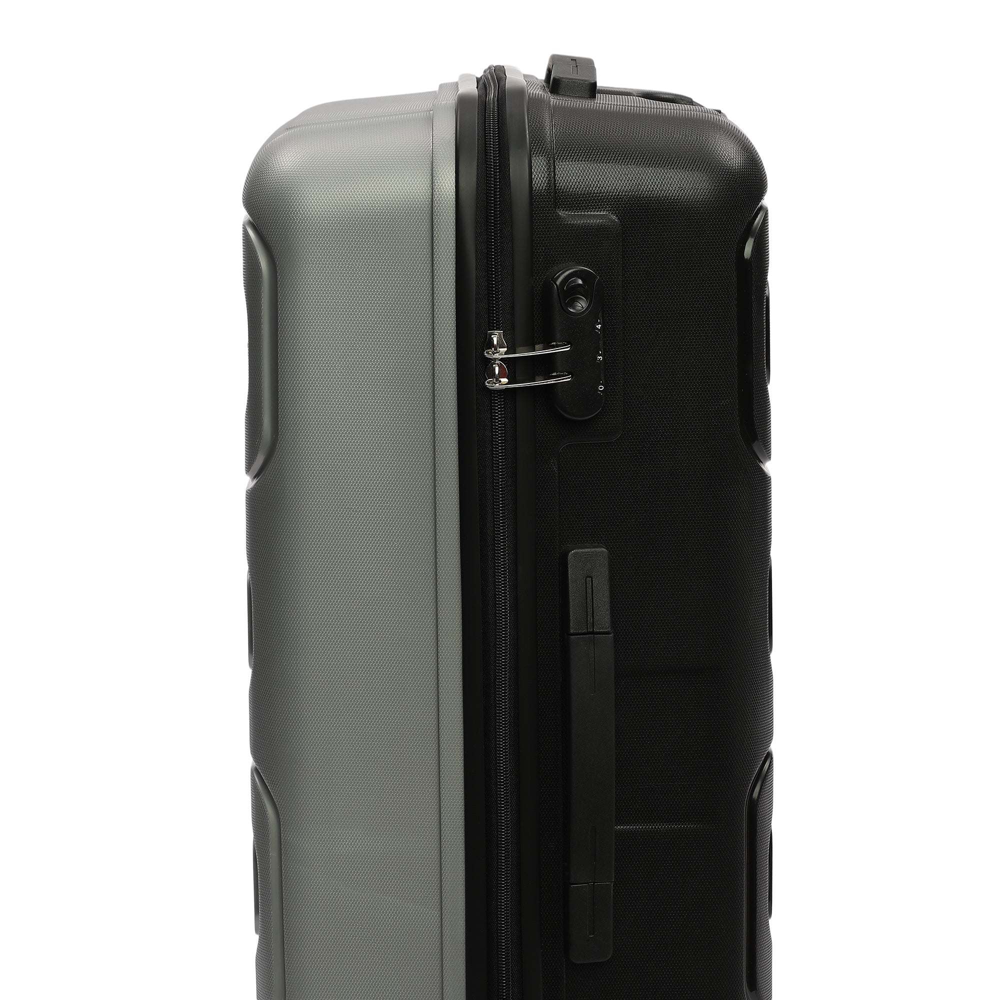 Tokyo Dual Silver-Black Set Of 3 Trolley