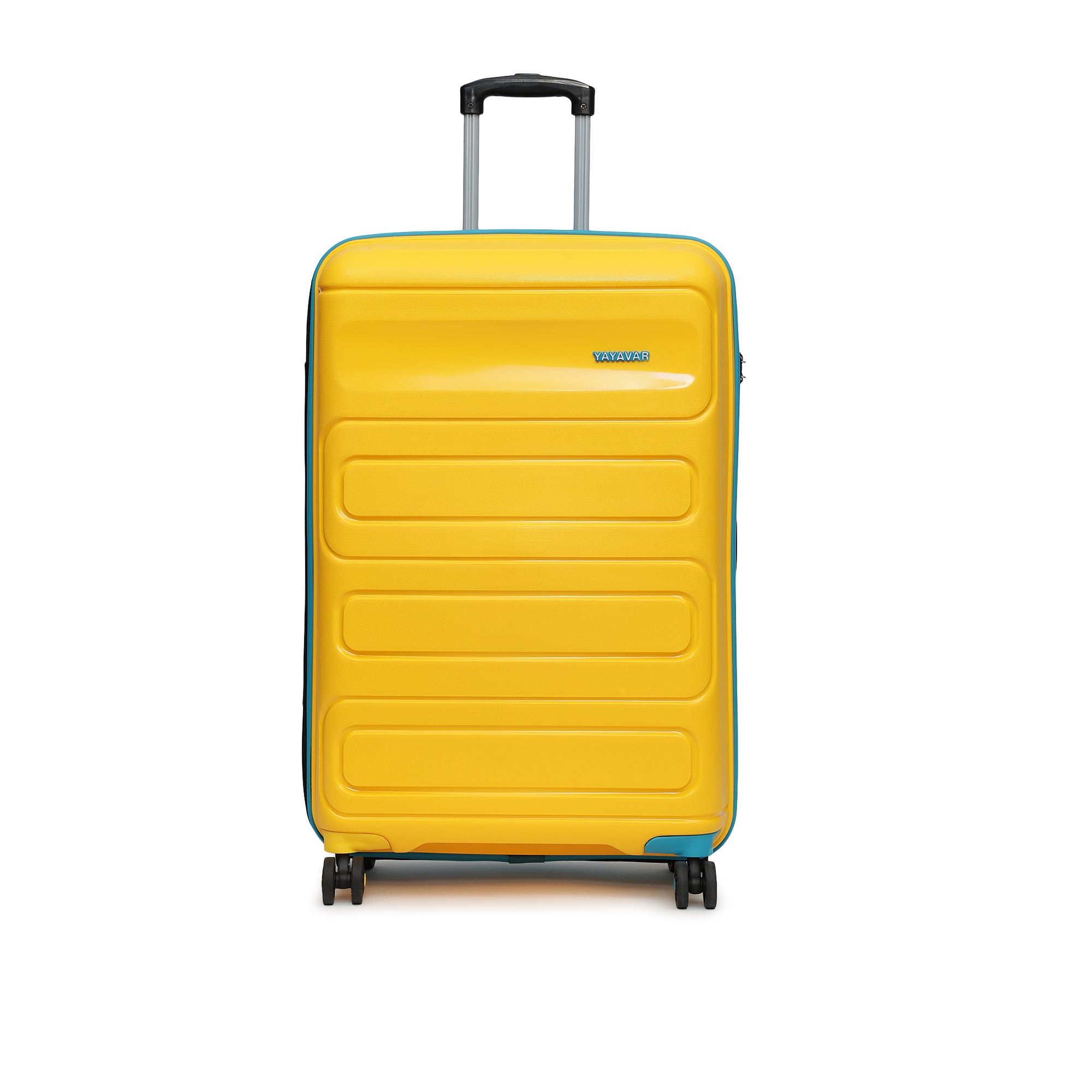 Tokyo Remix Yellow-Teal Large Trolley