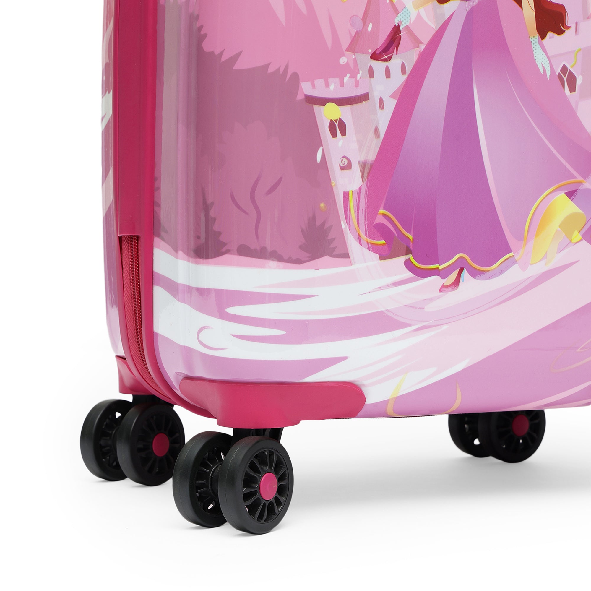 Pink princess for kids small trolley