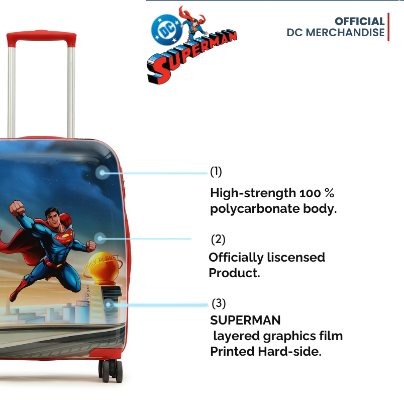 Superman For Kids Small Trolley