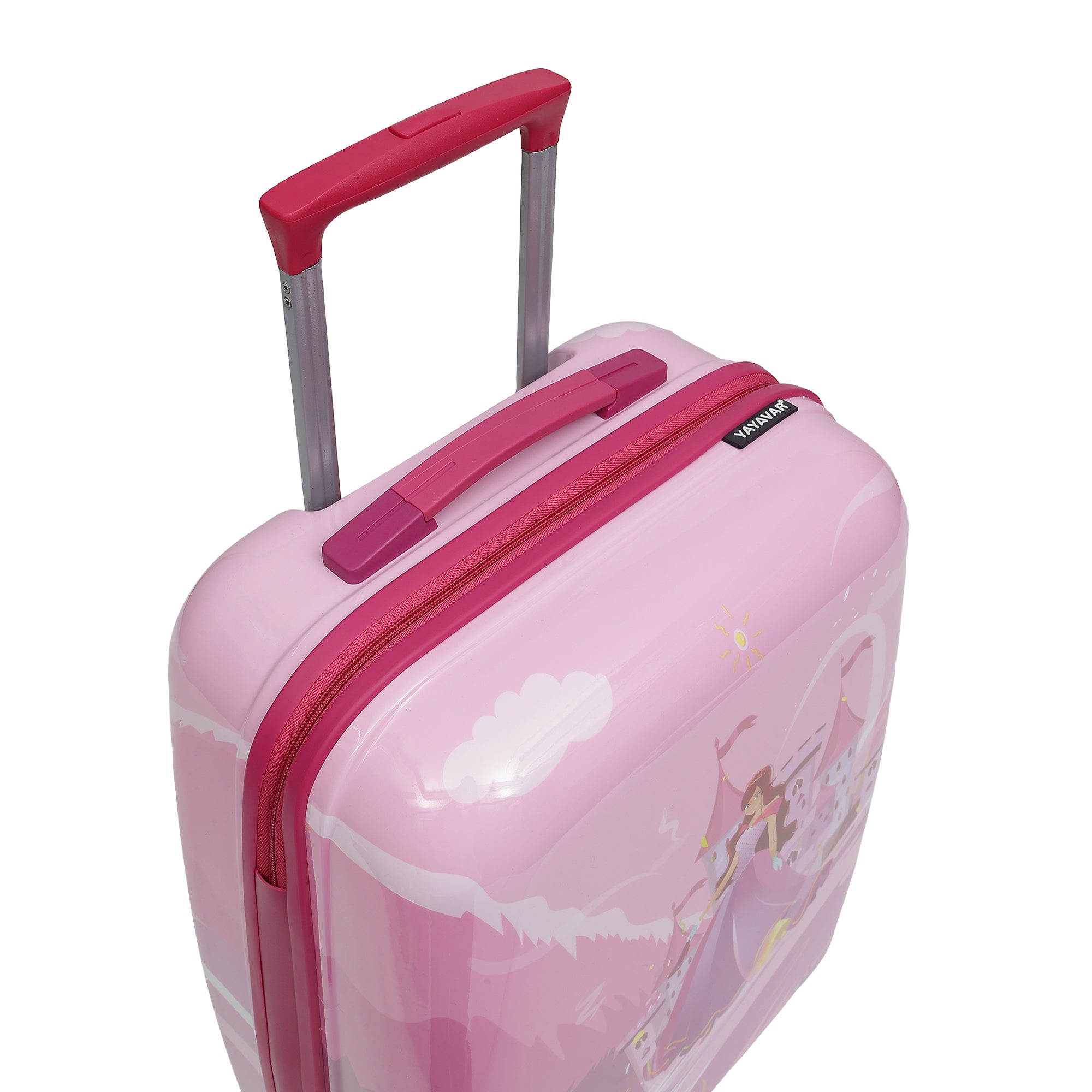 Pink princess for kids Medium trolley